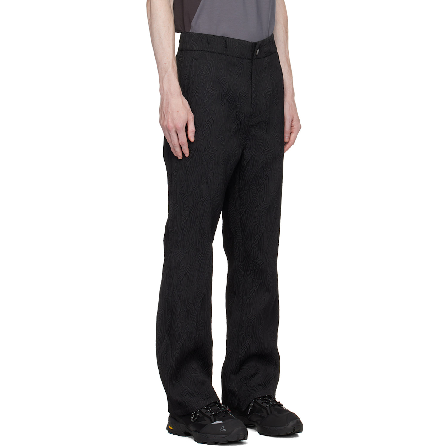  Uncertain Factor Black Lineman Trousers 