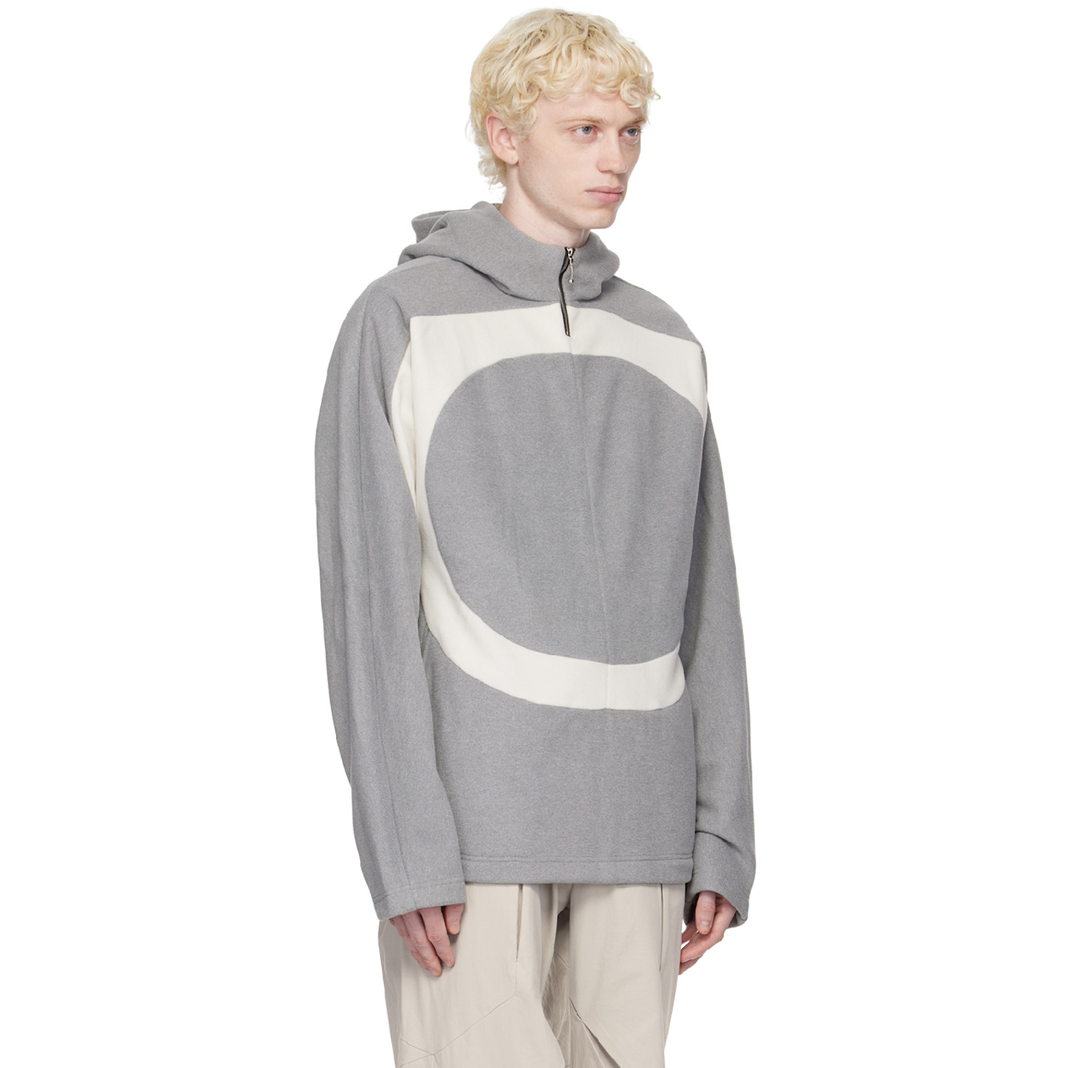  Uncertain Factor Gray Nose Tackle Hoodie 