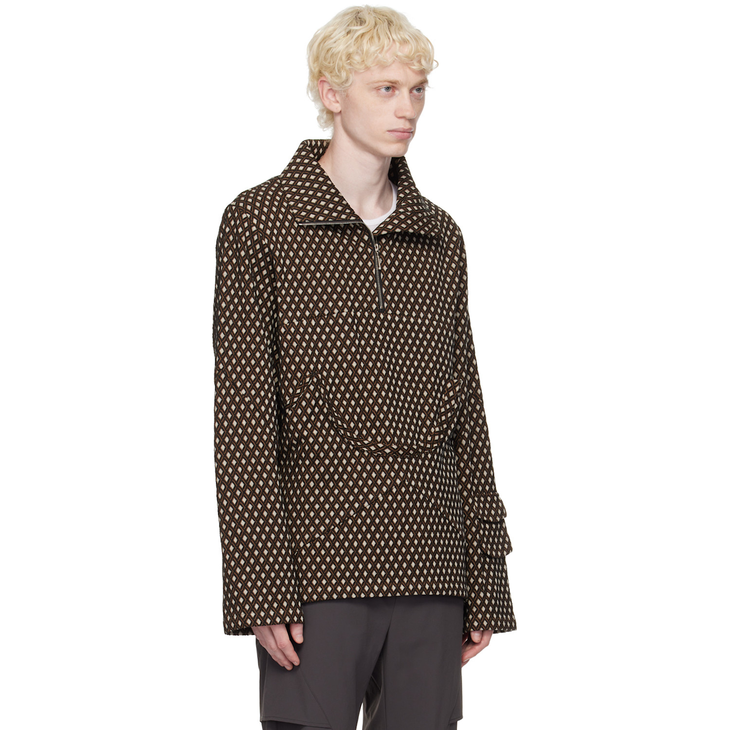  Uncertain Factor Brown Nose Guard Sweater 