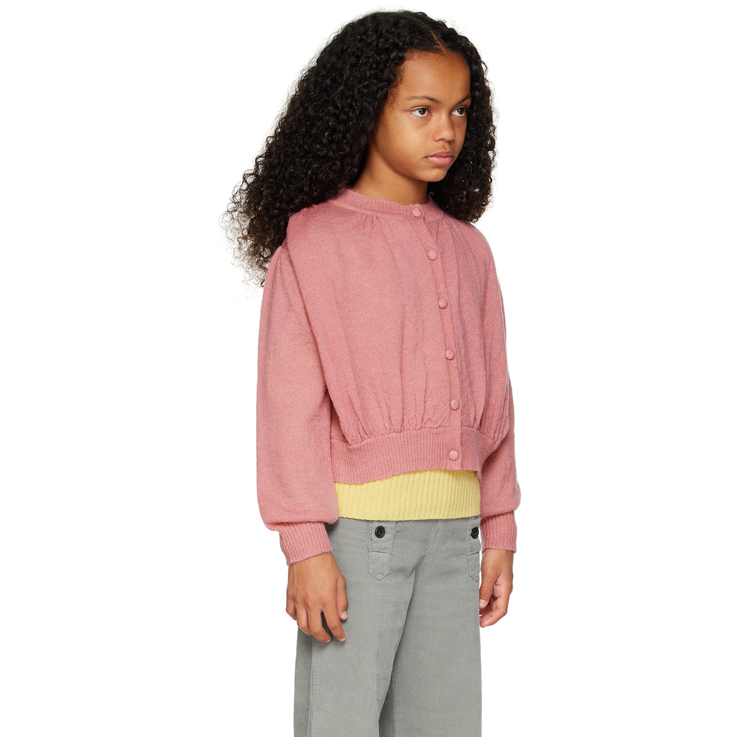  Morley Kids Pink Tibet Cardigan 