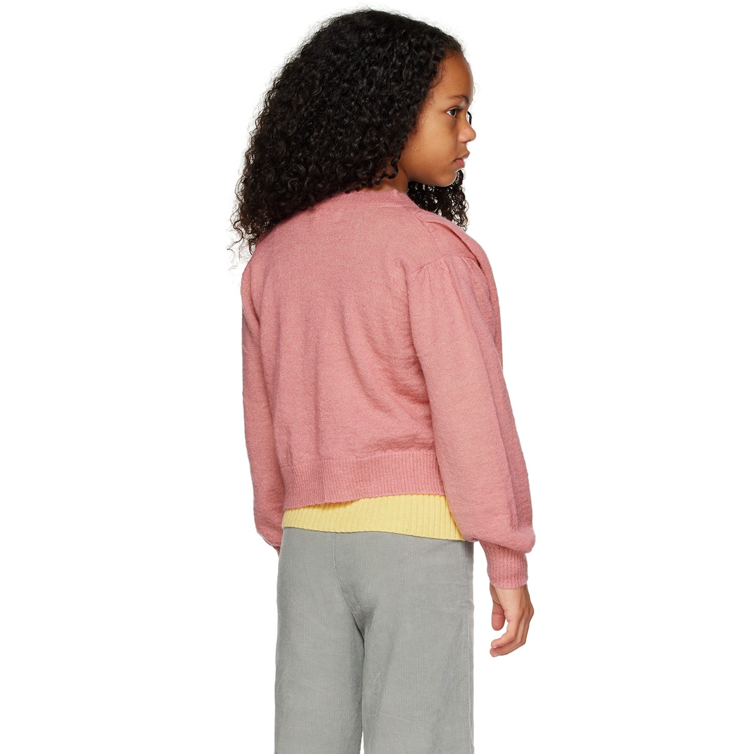  Morley Kids Pink Tibet Cardigan 