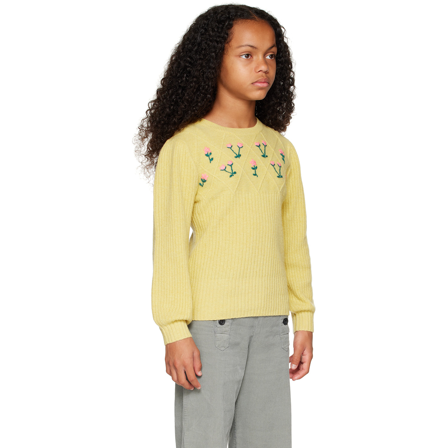  morley Enfant | Pull Tikka Jaune 