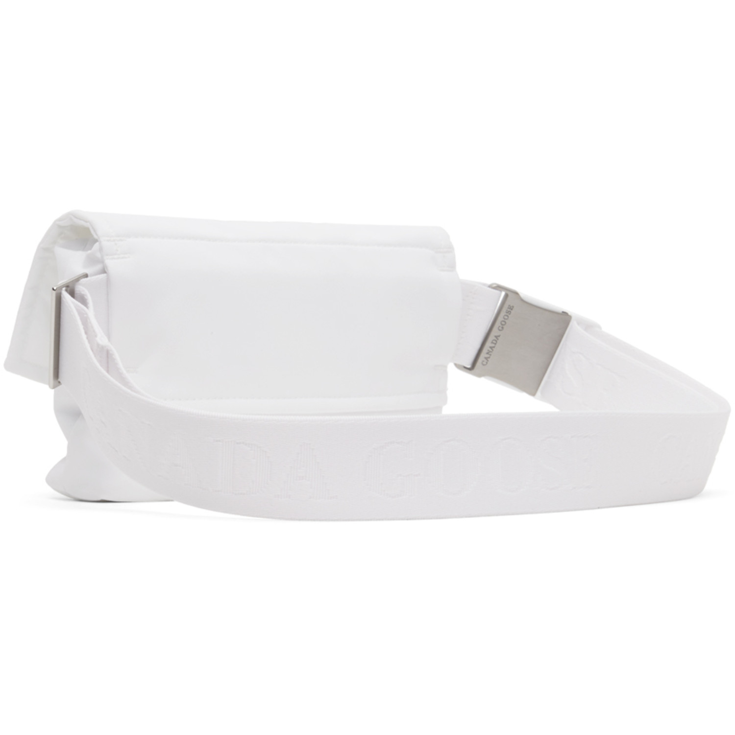  Canada Goose White Mini Waist Pack Belt Bag 
