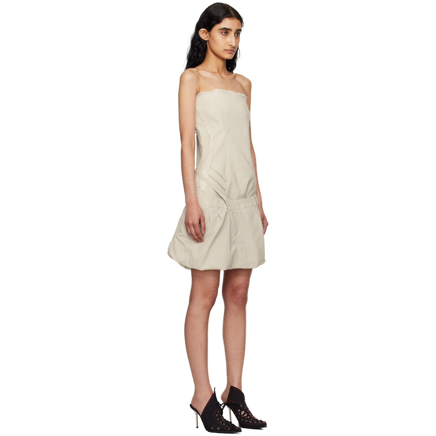  Ottolinger Off-white Deconstructed Minidress 