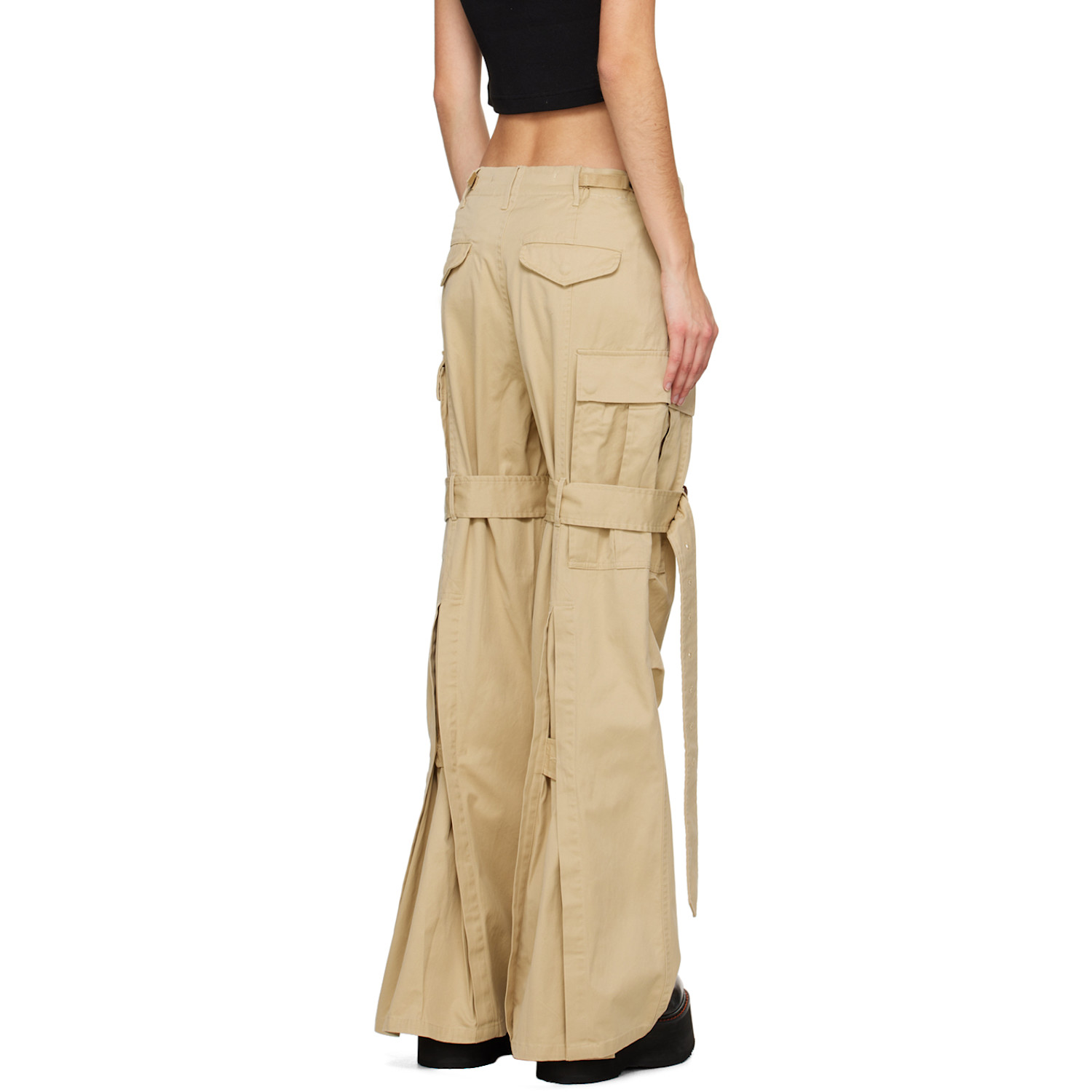  R13 Khaki Trench Cargo Pants 