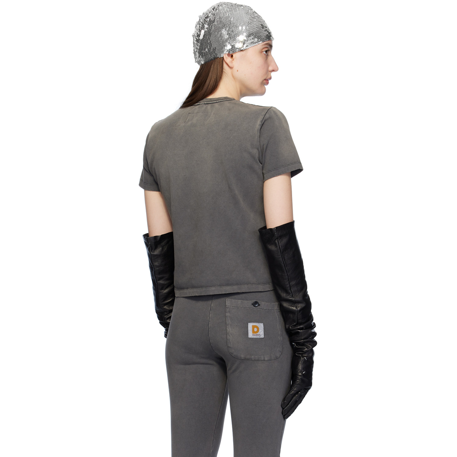  Doublet Black Printed T-shirt 