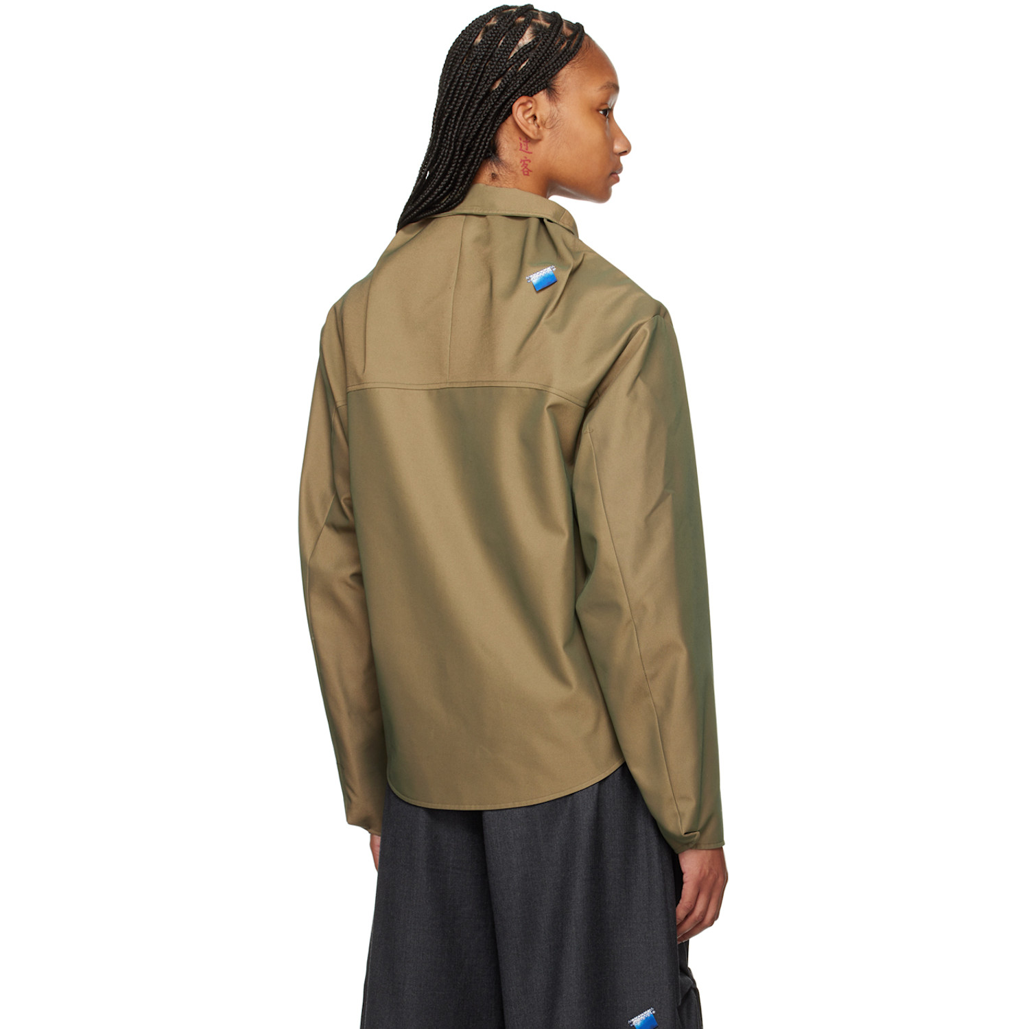  Ader Error Khaki Koven Blazer 