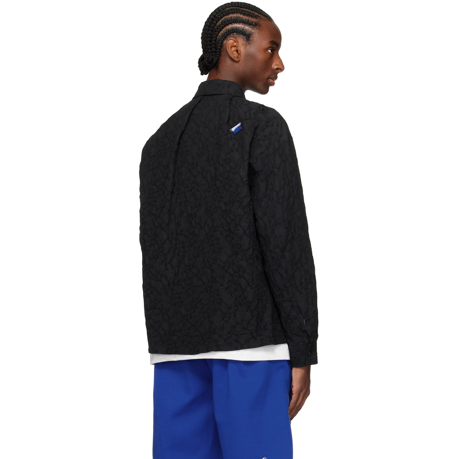 Ader Error Black Patch Pocket Shirt 