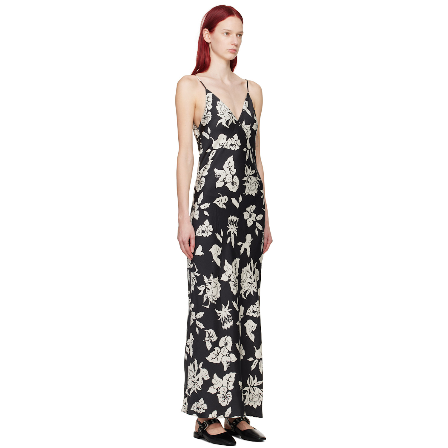  Rag & Bone Black Larissa Midi Dress 