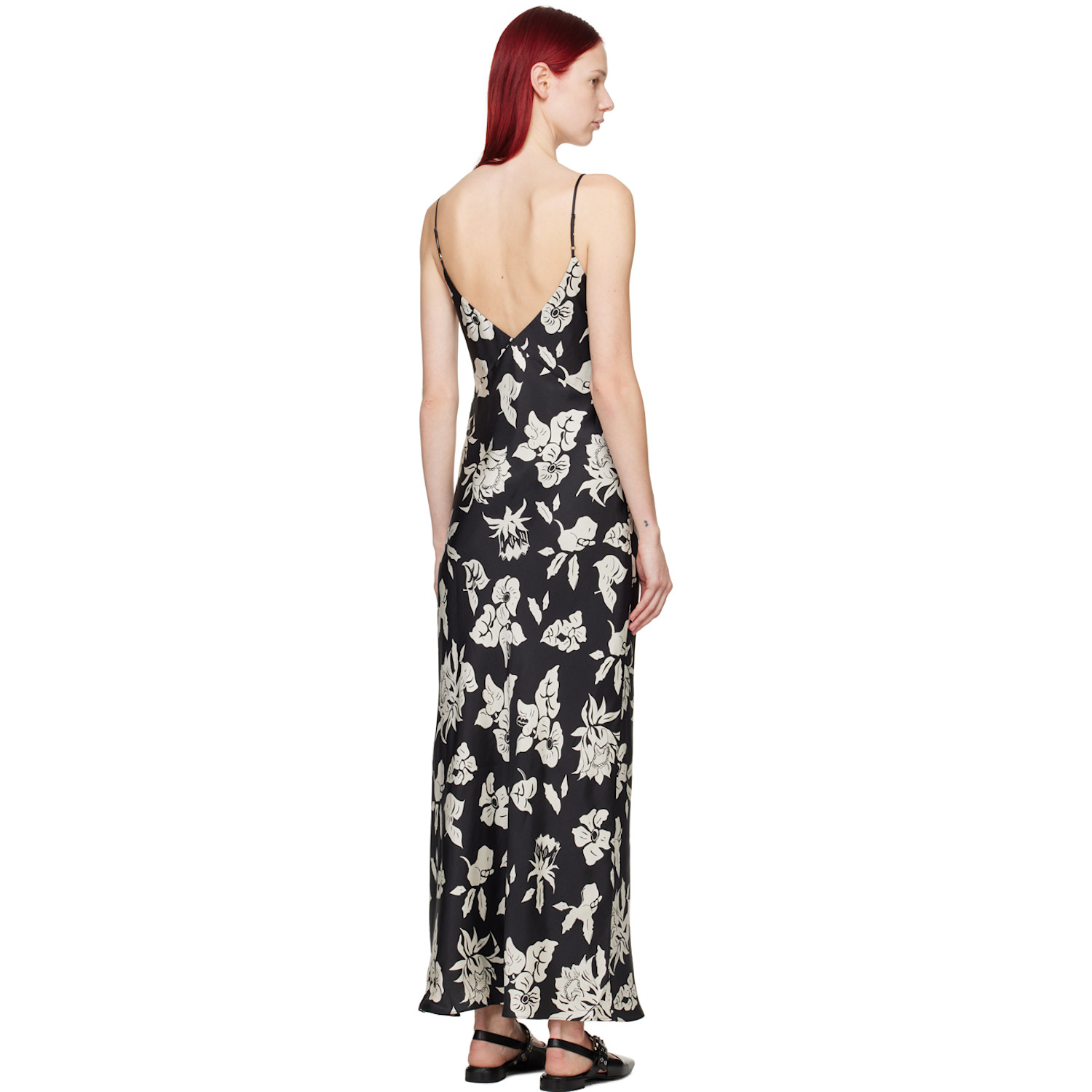  Rag & Bone Black Larissa Midi Dress 