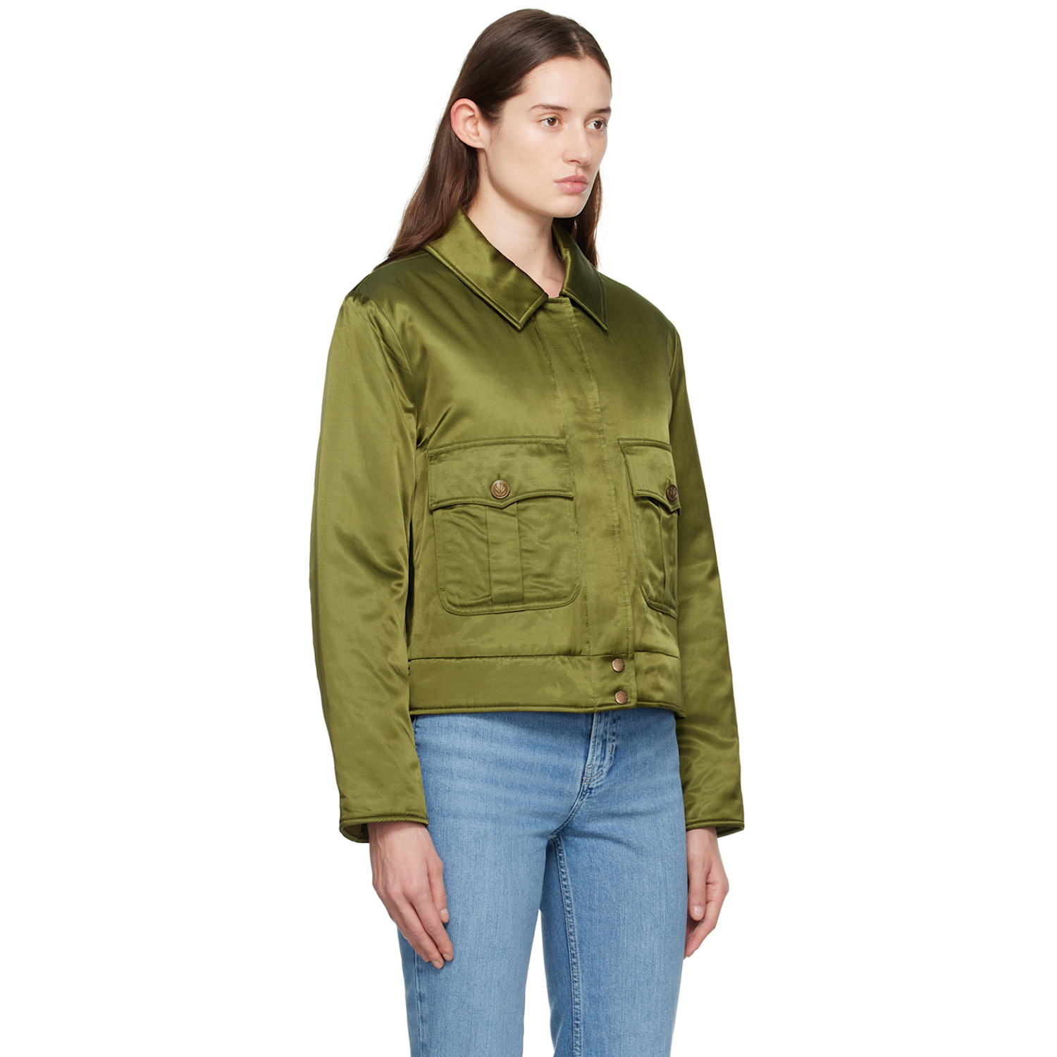  Rag & Bone Green Colton Jacket 