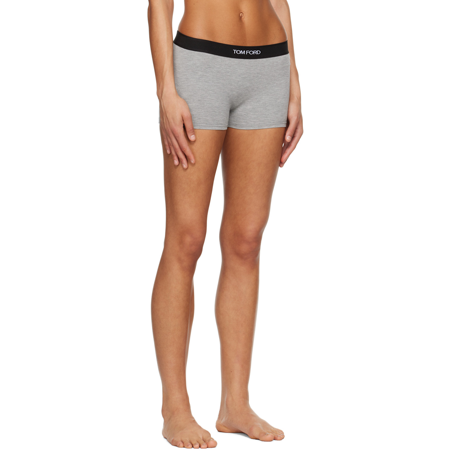  Tom Ford Gray Signature Boy Shorts 