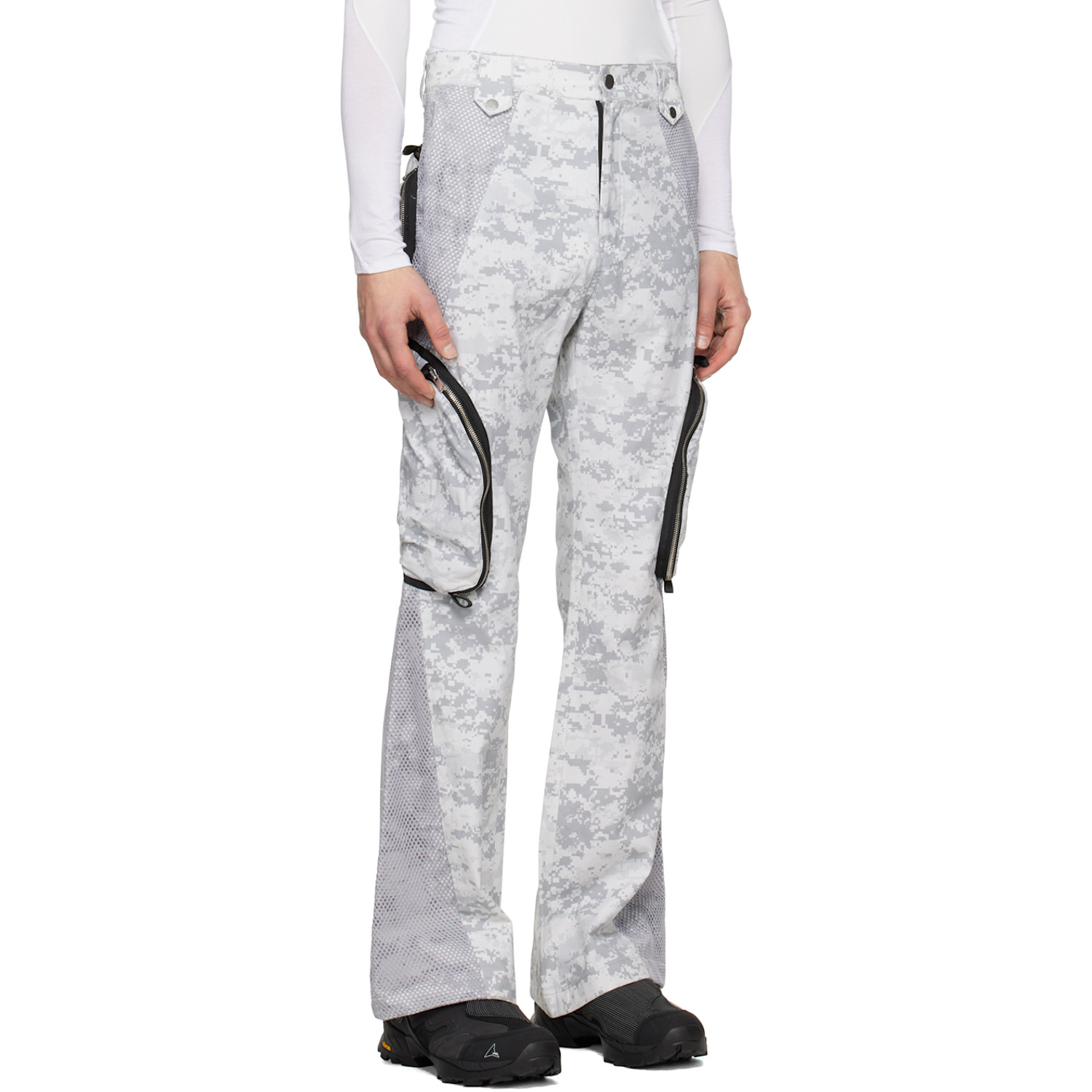  Fffpostalservice Ssense Exclusive Gray V3 Cargo Pants 