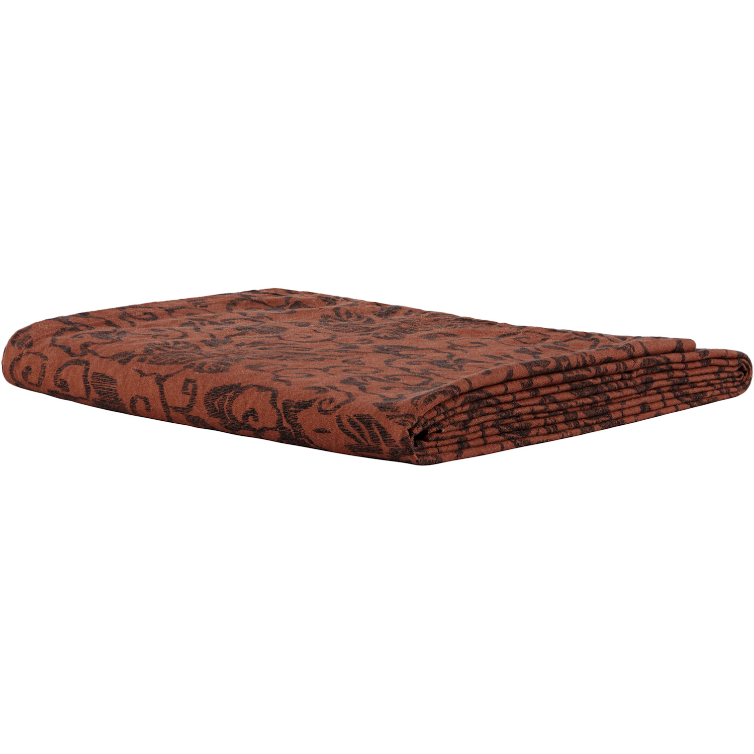  Autumn Sonata Orange & Black Marianne Tablecloth 