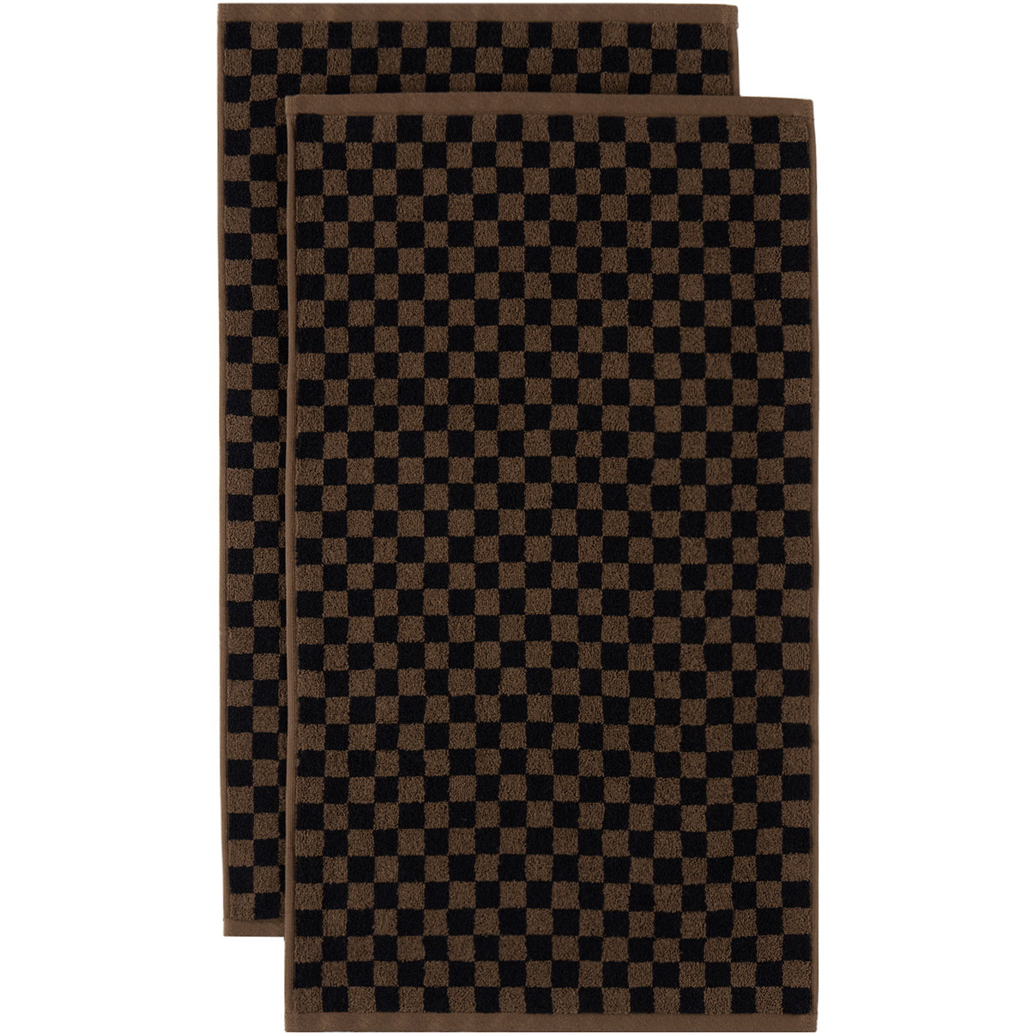  Baina Brown & Black Essential Bathroom 04 Set 