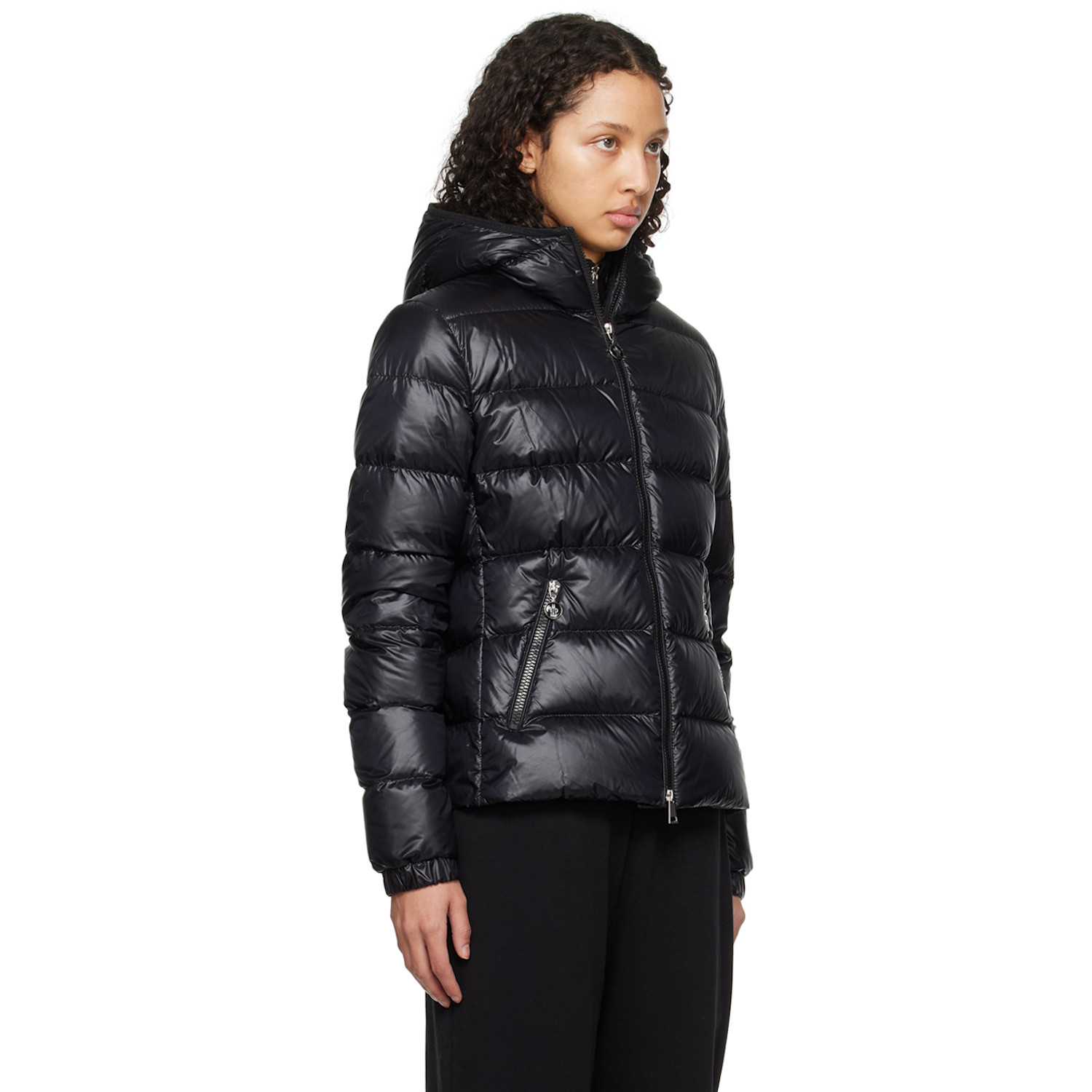  Moncler Black Gles Down Jacket 