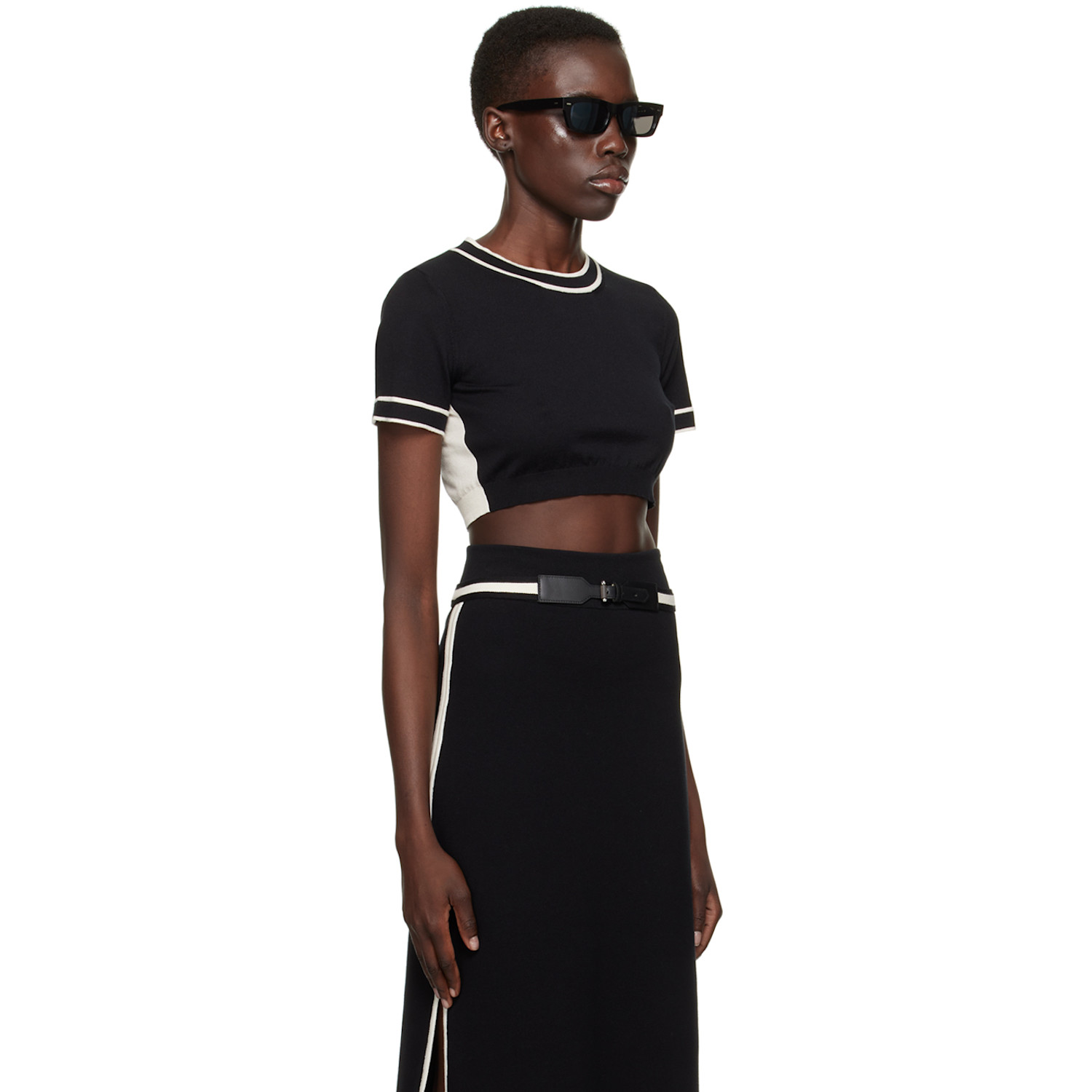 Max Mara Black Uscio T-shirt 