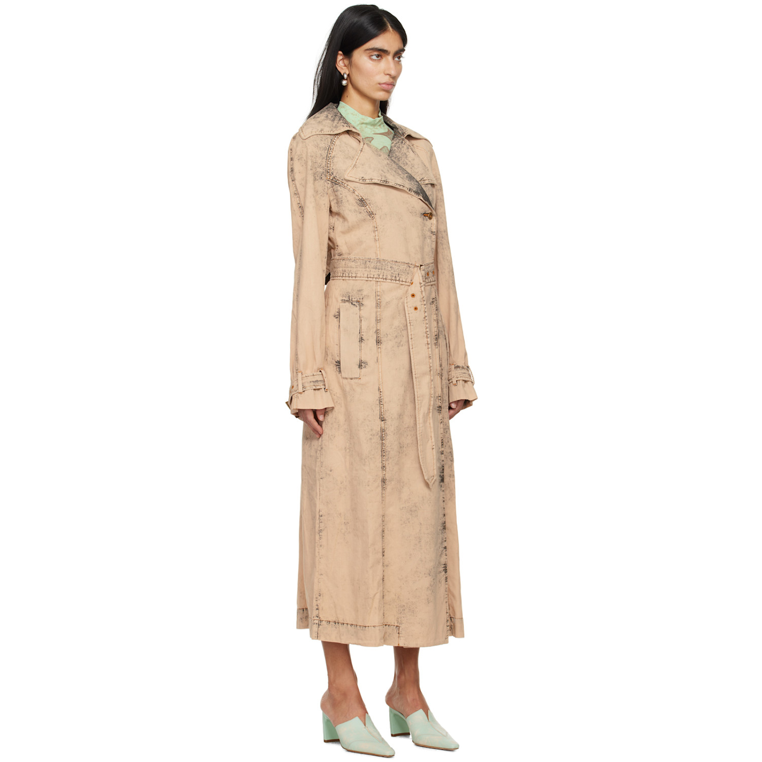  Knwls Beige Issa Trench Coat 
