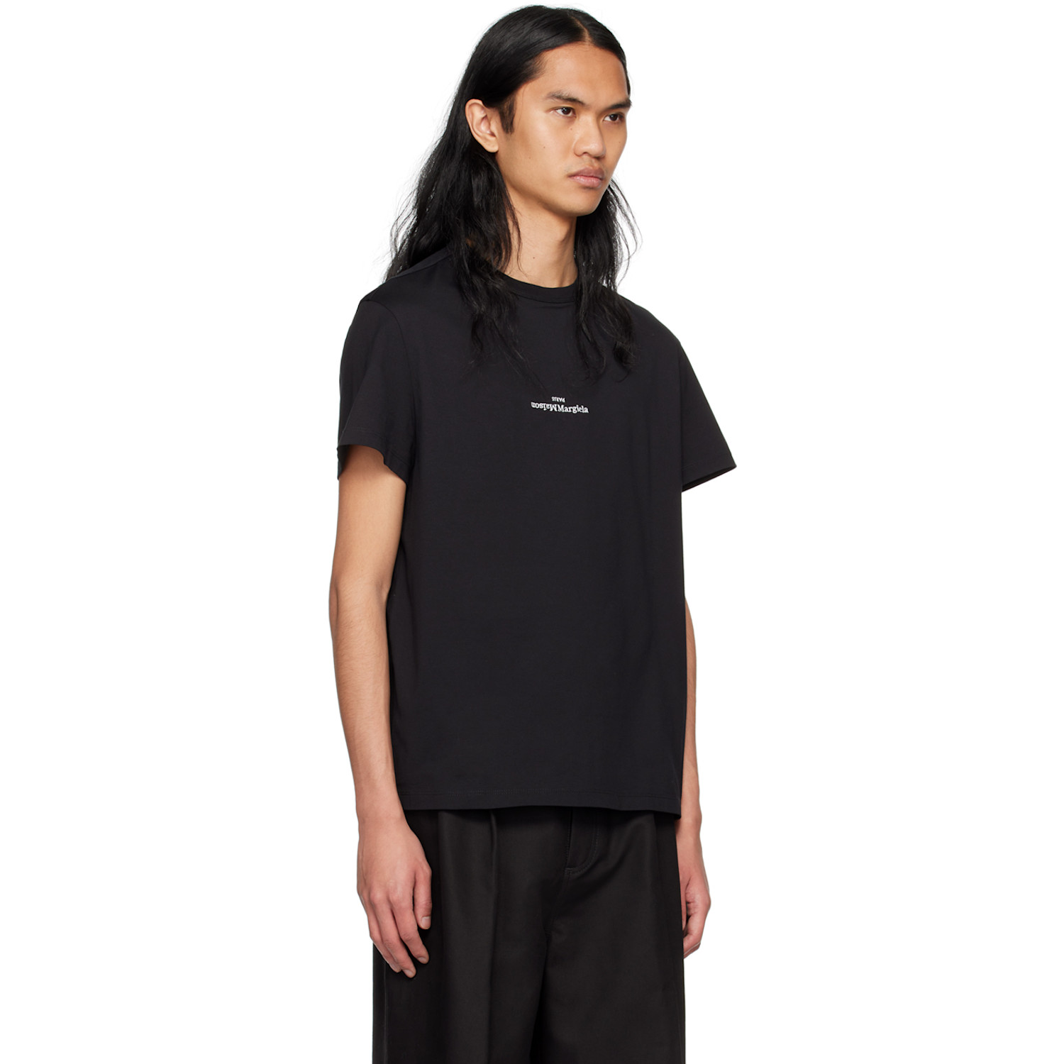  Maison Margiela Black Distorted T-shirt 