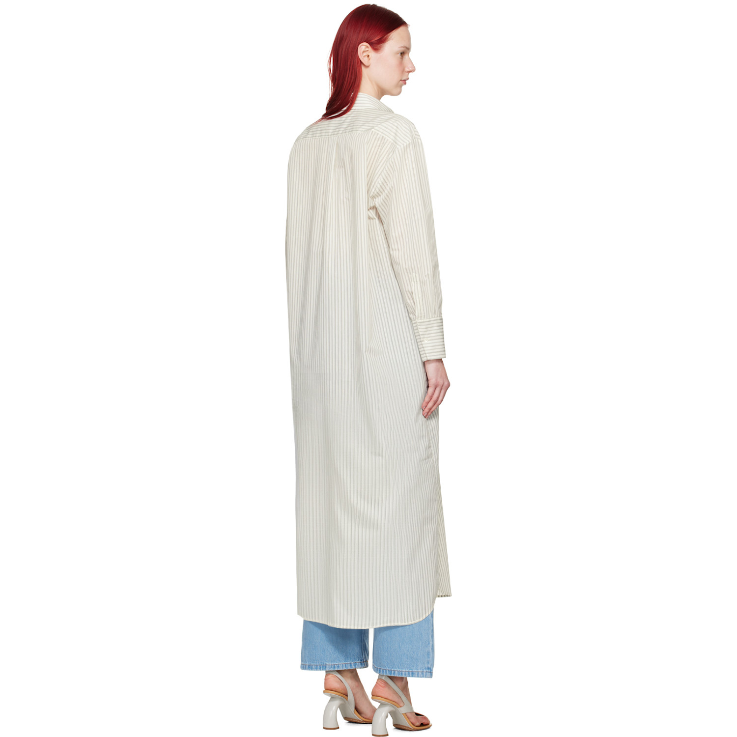  La Collection Off-white Freda Midi Dress 