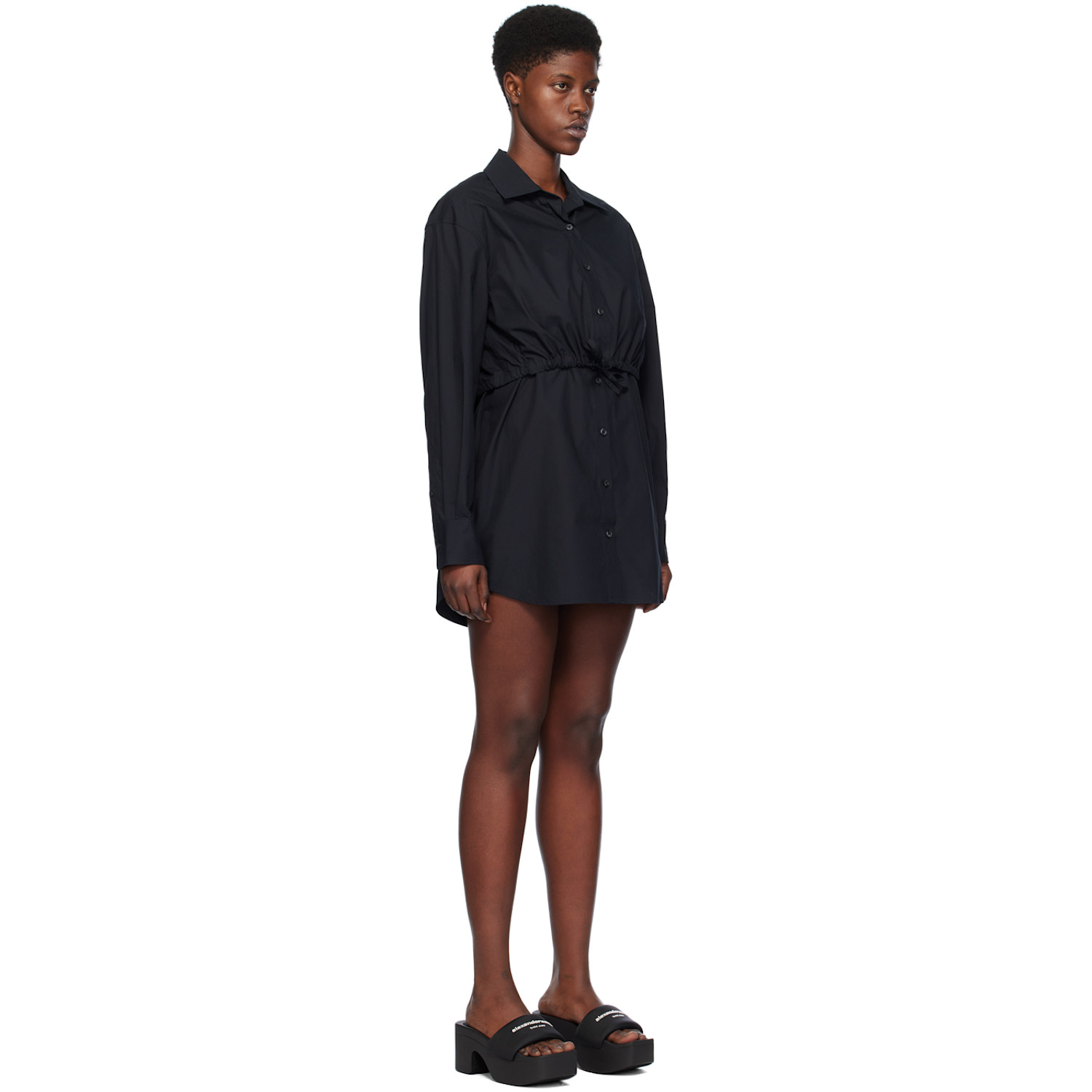  Alexanderwang.t Black Layered Dress 