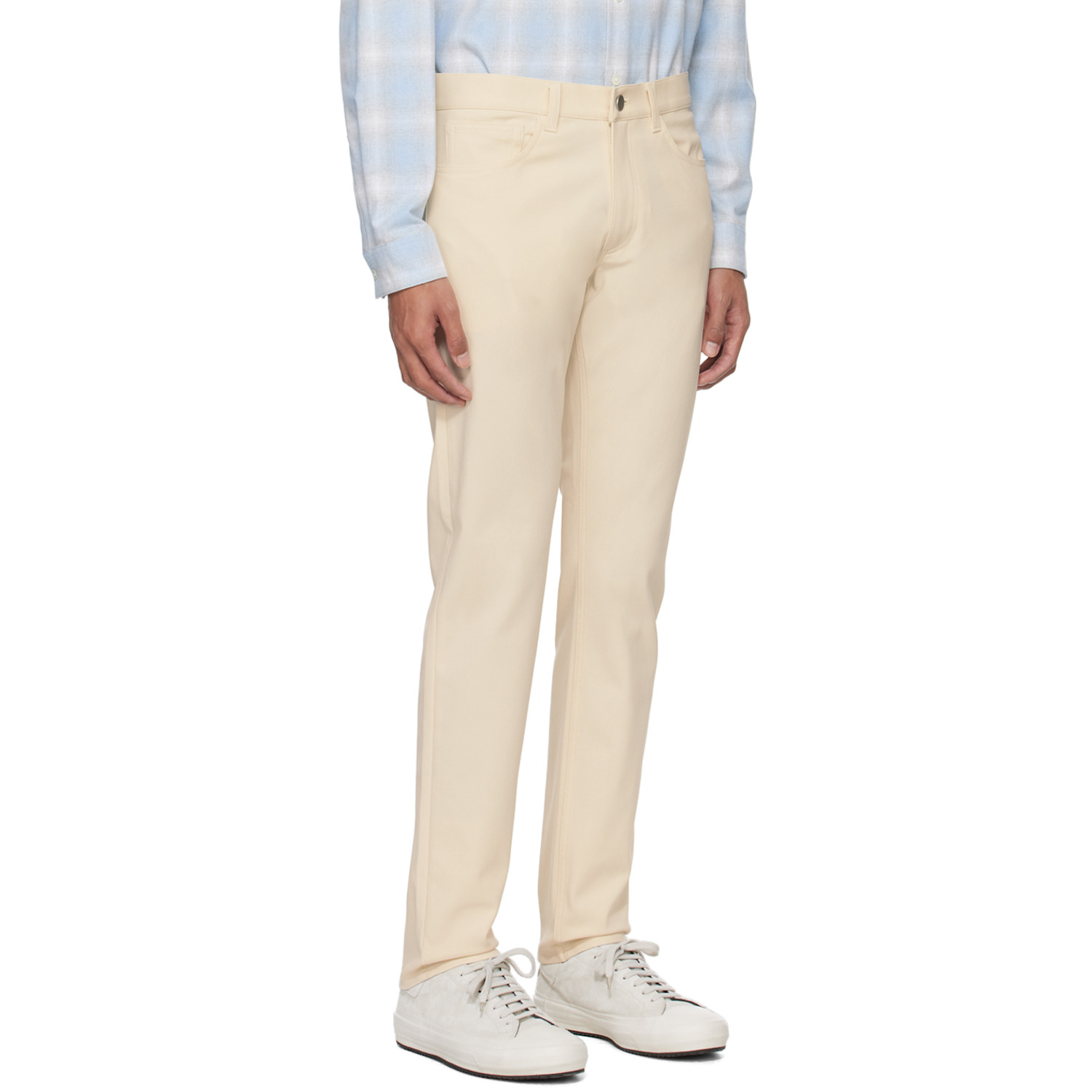  Theory Off-white Raffi Trousers 