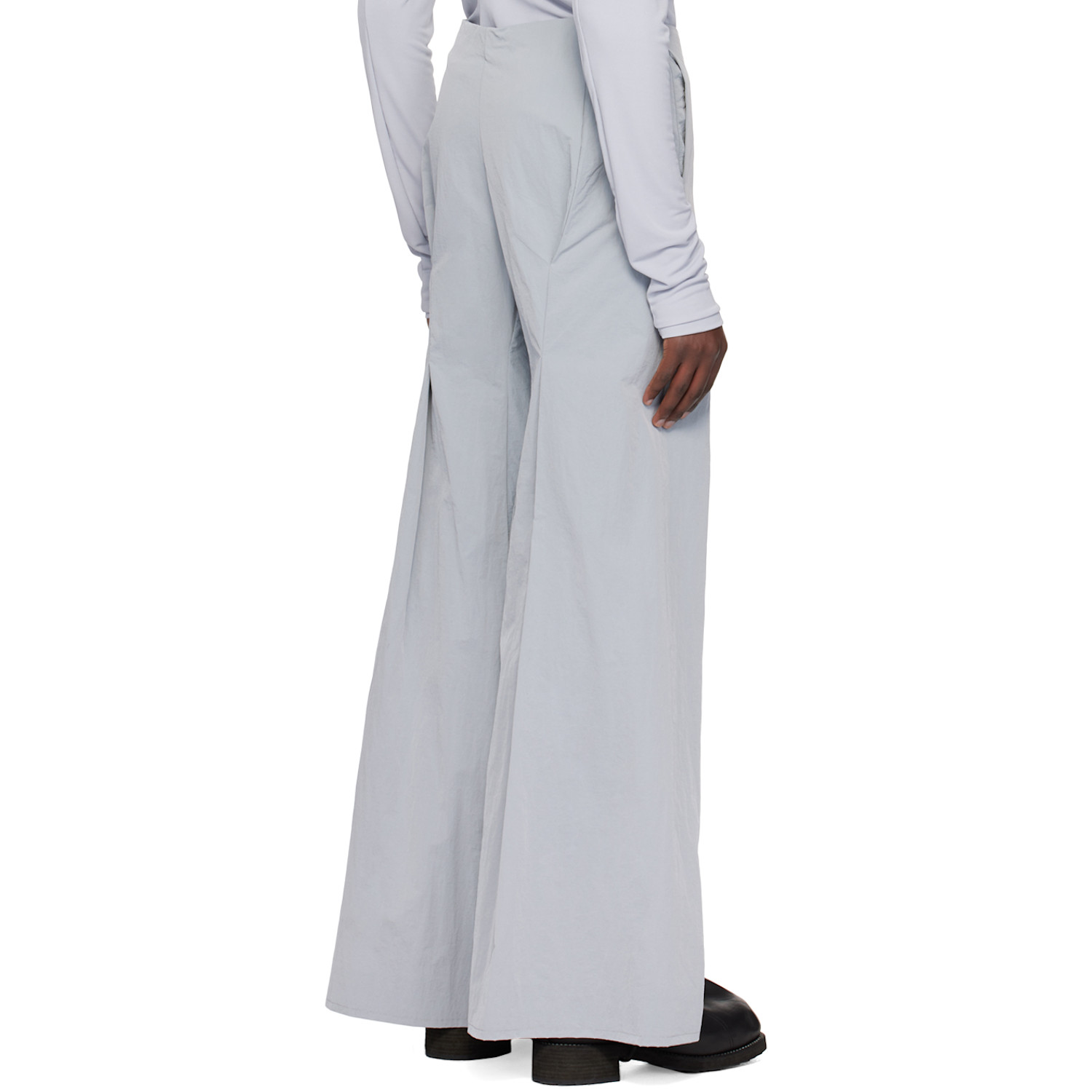  Nuba Ssense Exclusive Gray Trousers 