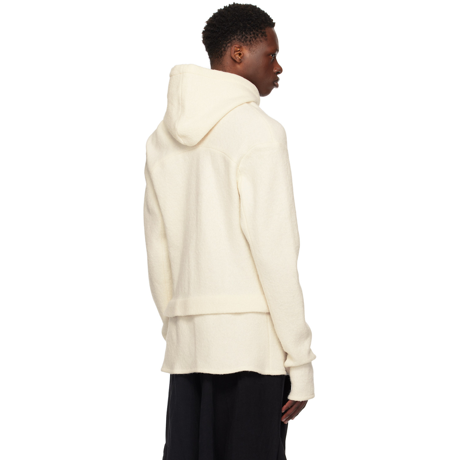  Nuba Off-white Hooded Sweater 