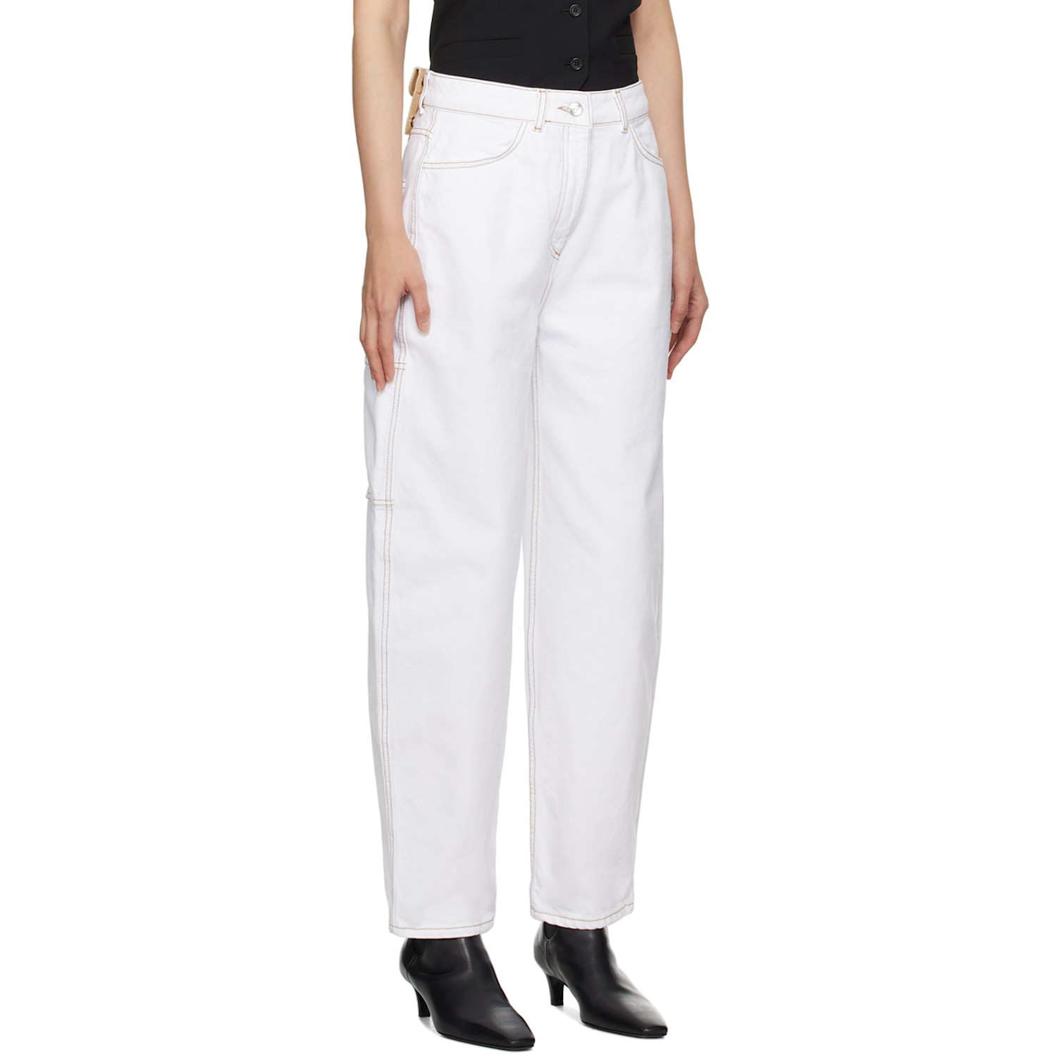  Saks Potts White Helle Jeans 