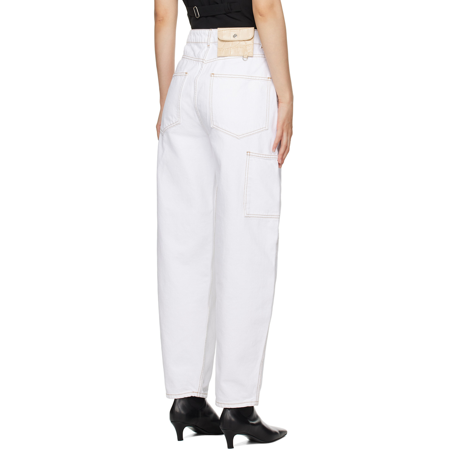  Saks Potts White Helle Jeans 