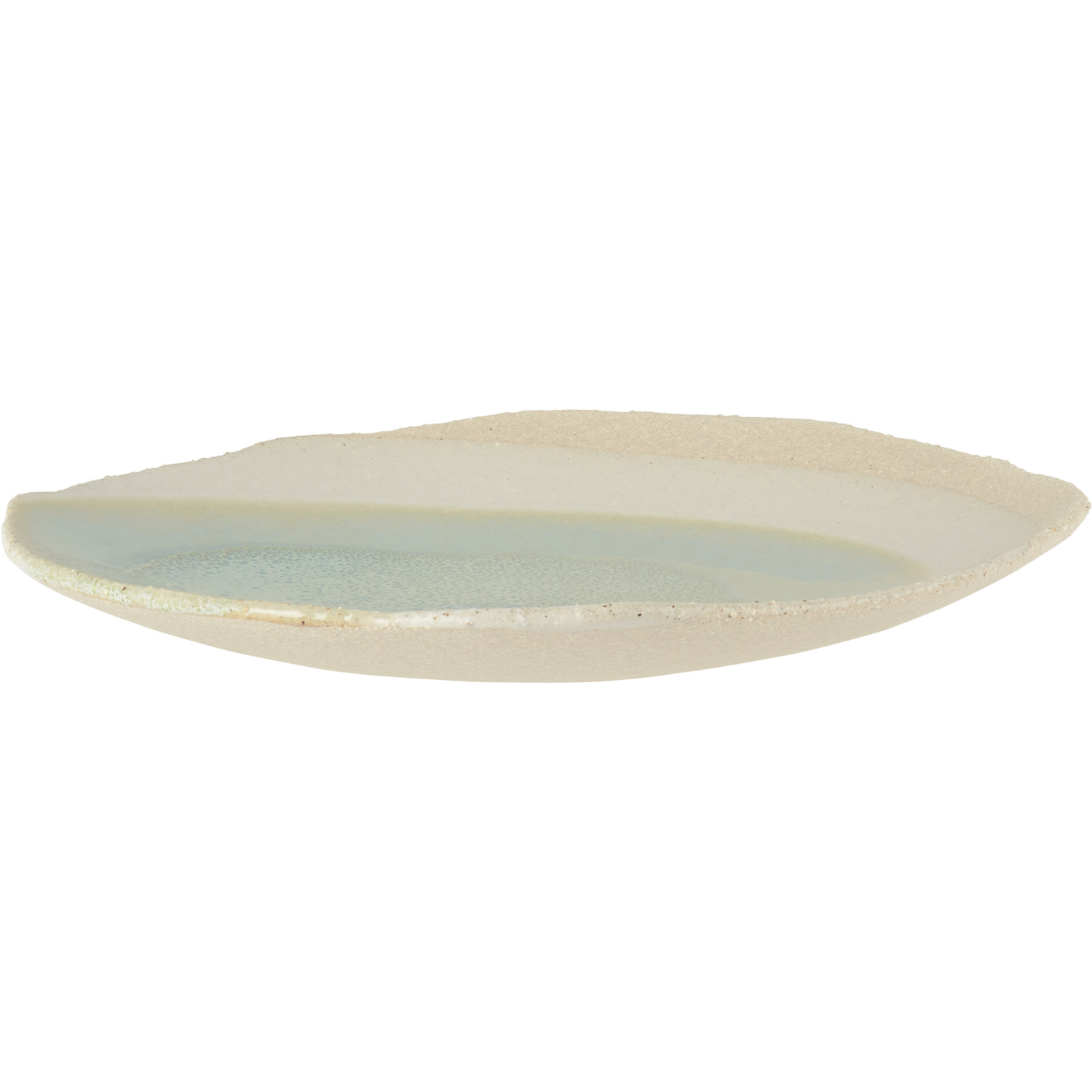  Jars Céramistes Green & Beige L Wabi Plate 
