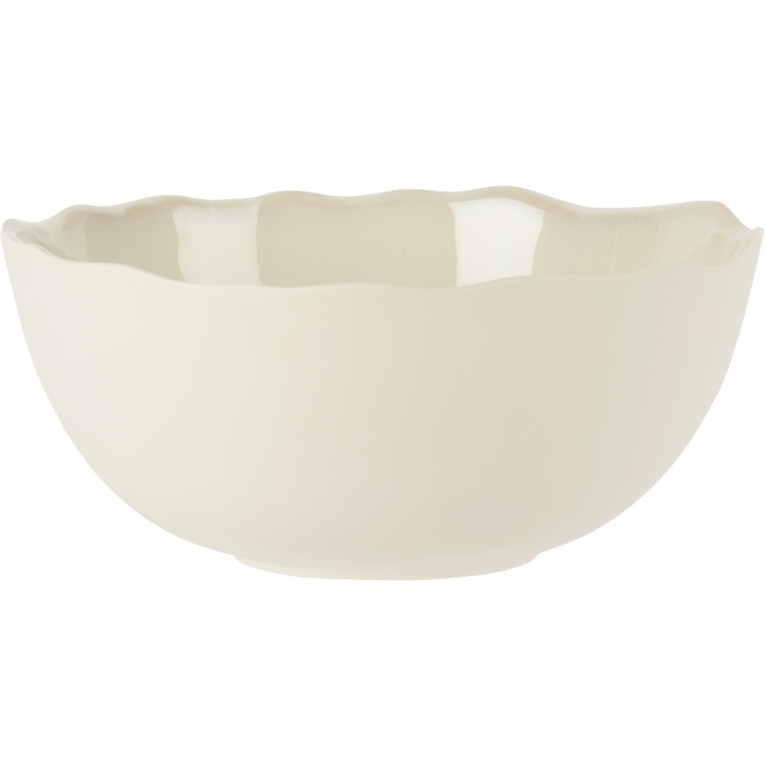  Jars Céramistes Off-white Plume Serving Bowl 