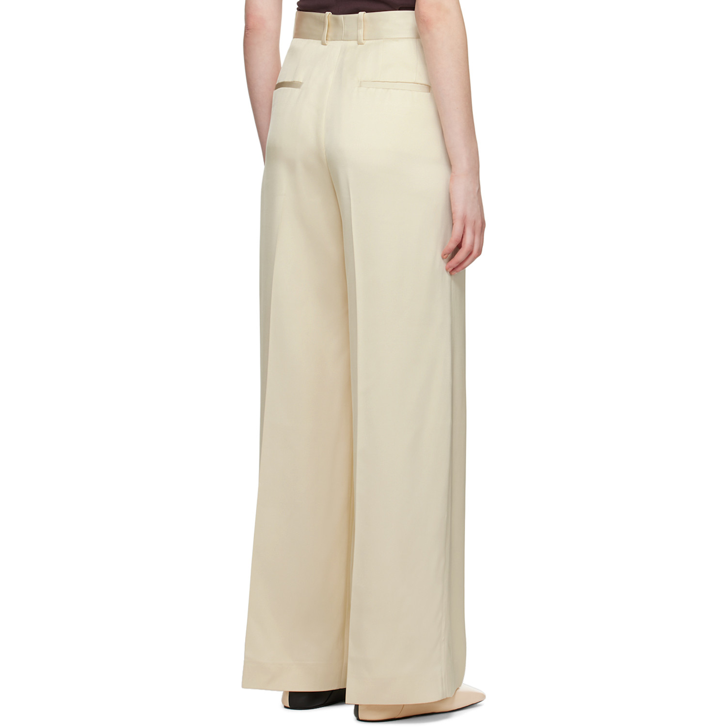  Jil Sander Off-white Tailored Trousers 
