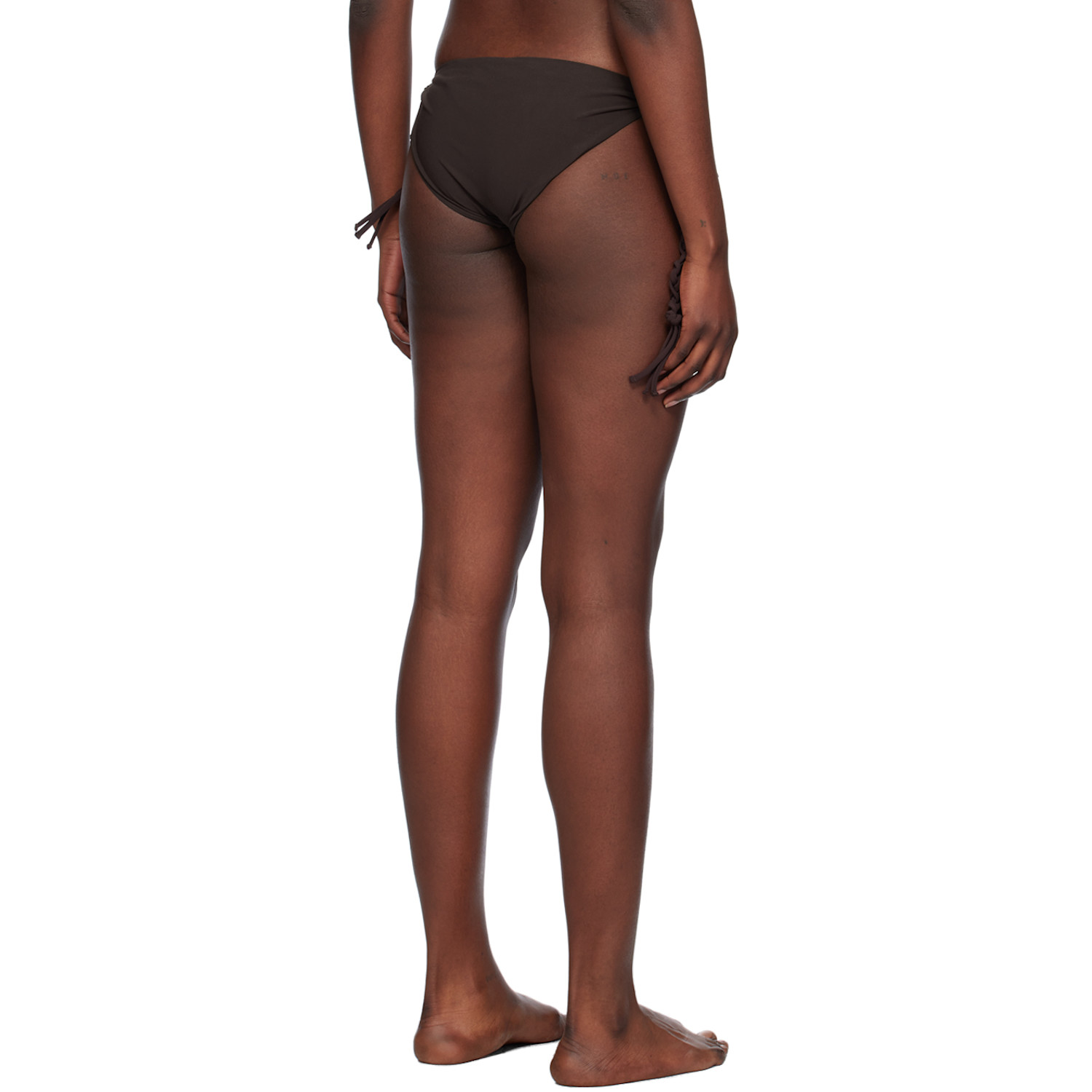  Jil Sander Brown Tangle Bikini Bottom 