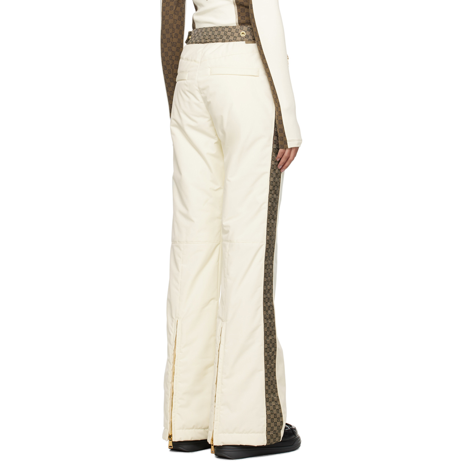  Balmain Off-white Ski Pants 