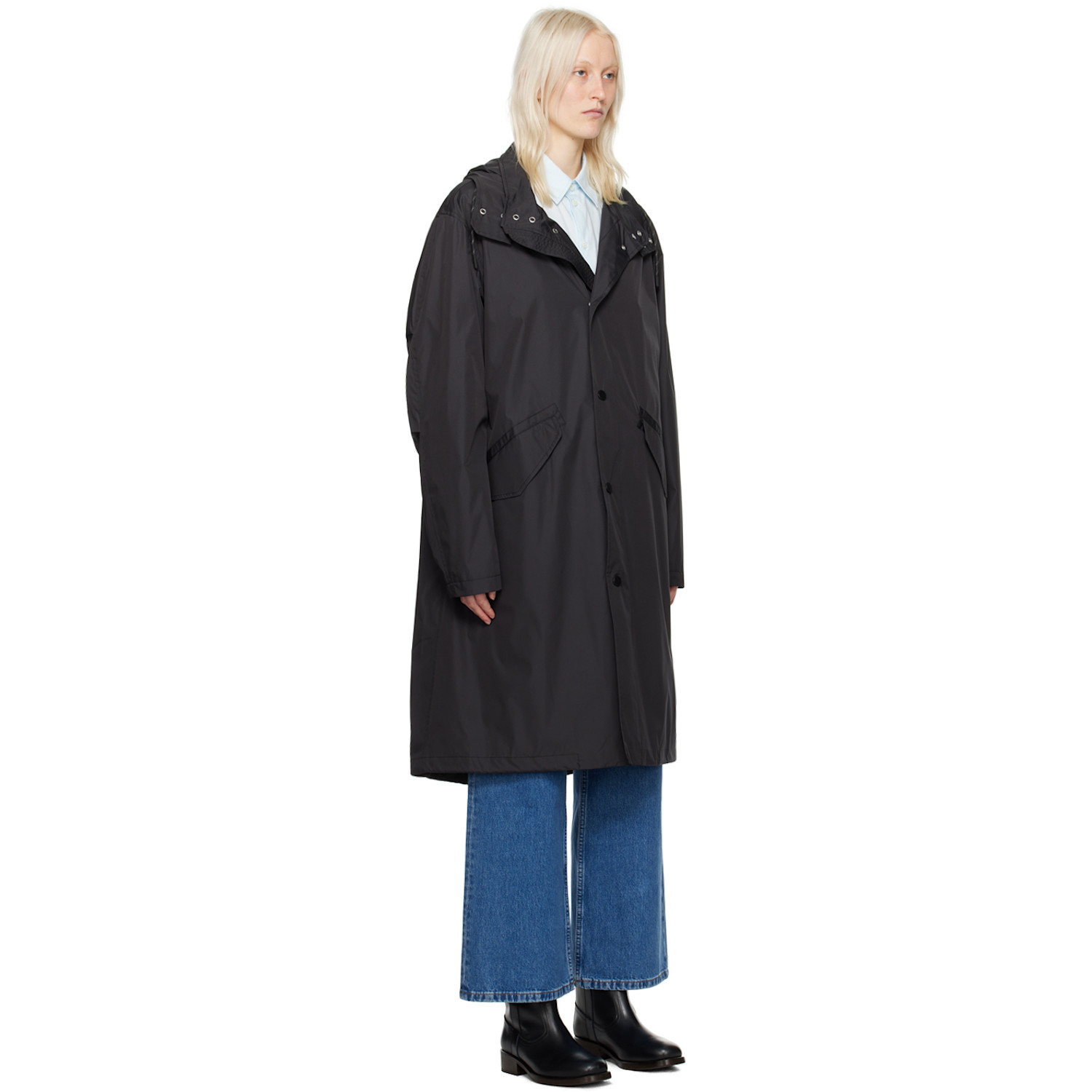  A.p.c. Black Antonny Coat 