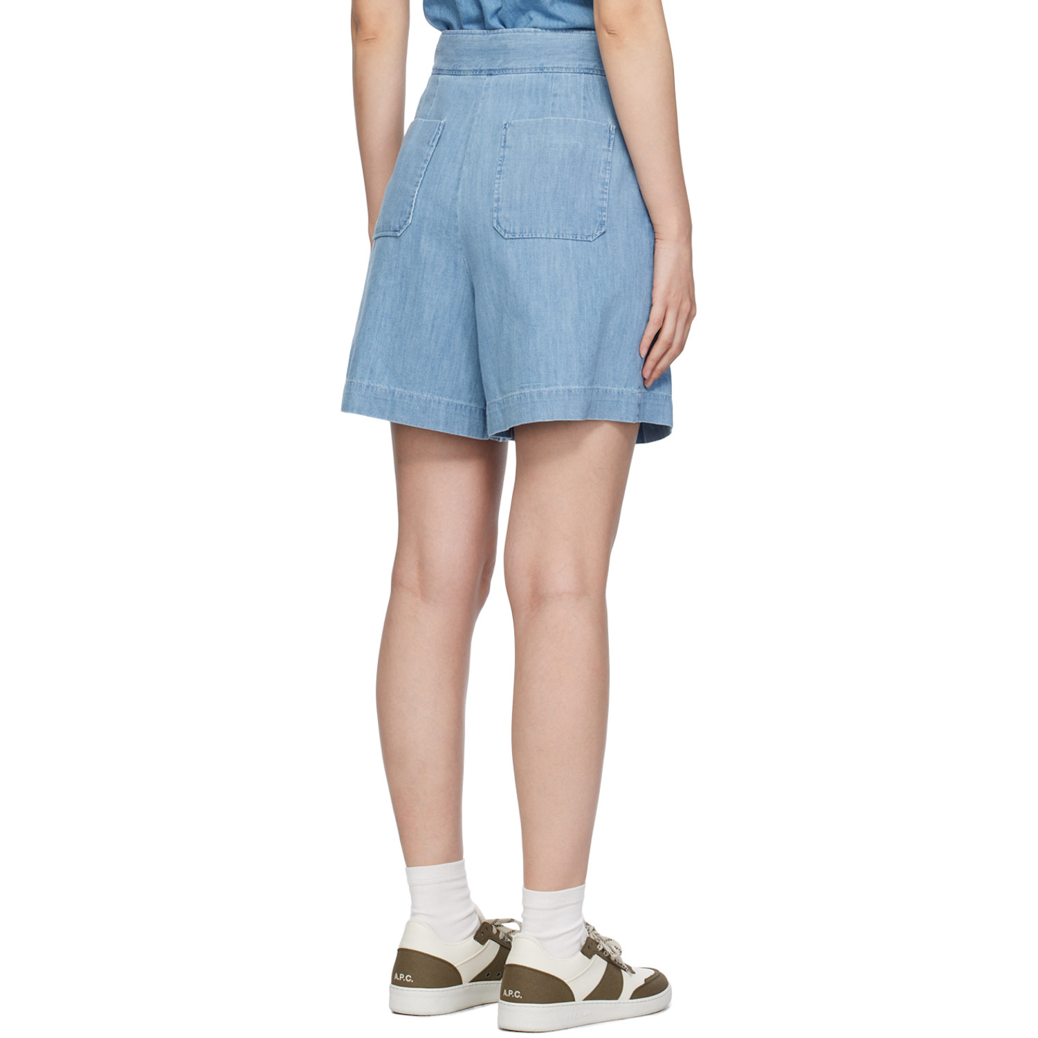  A.p.c. Blue Diane Shorts 