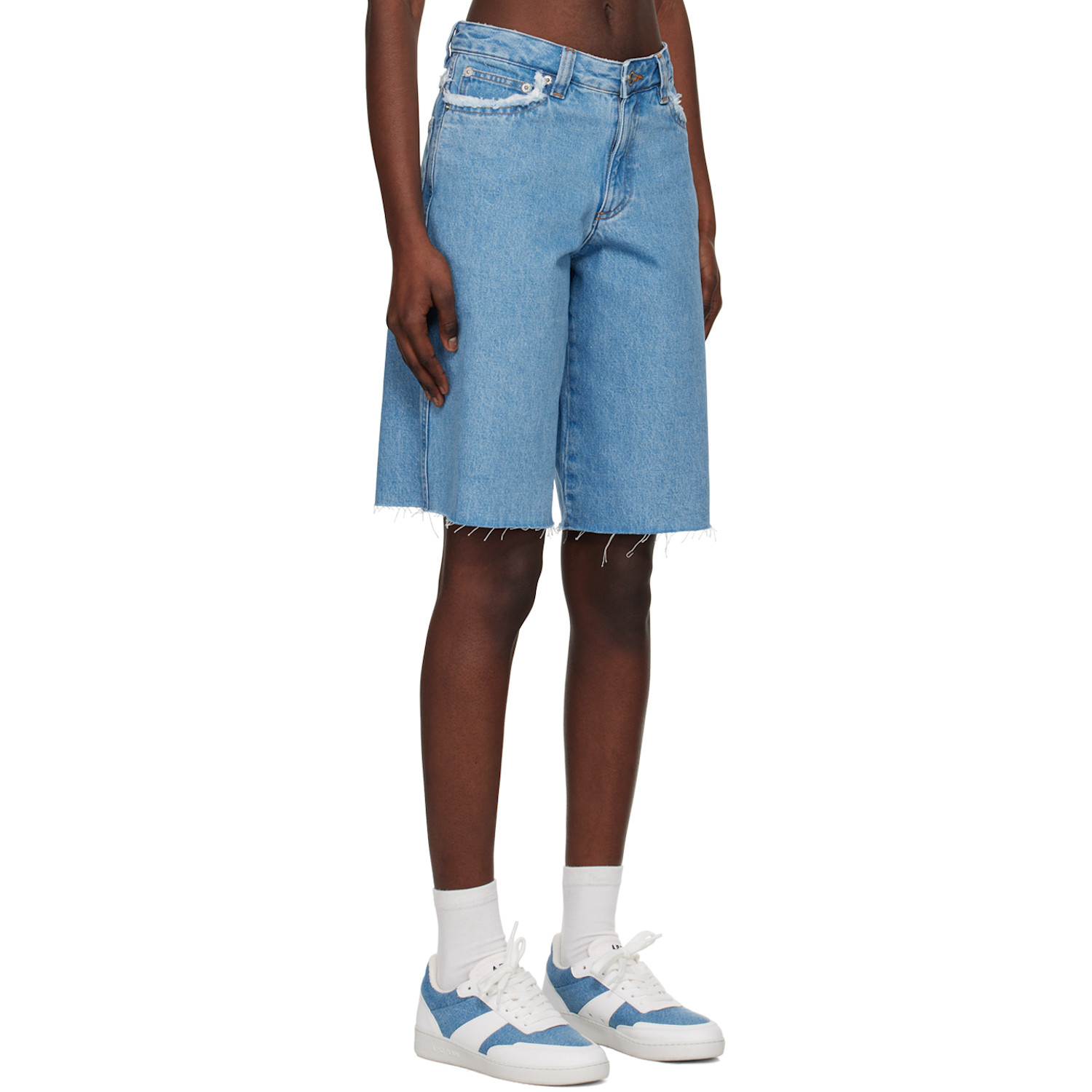  A.p.c. Blue Beverly Denim Shorts 