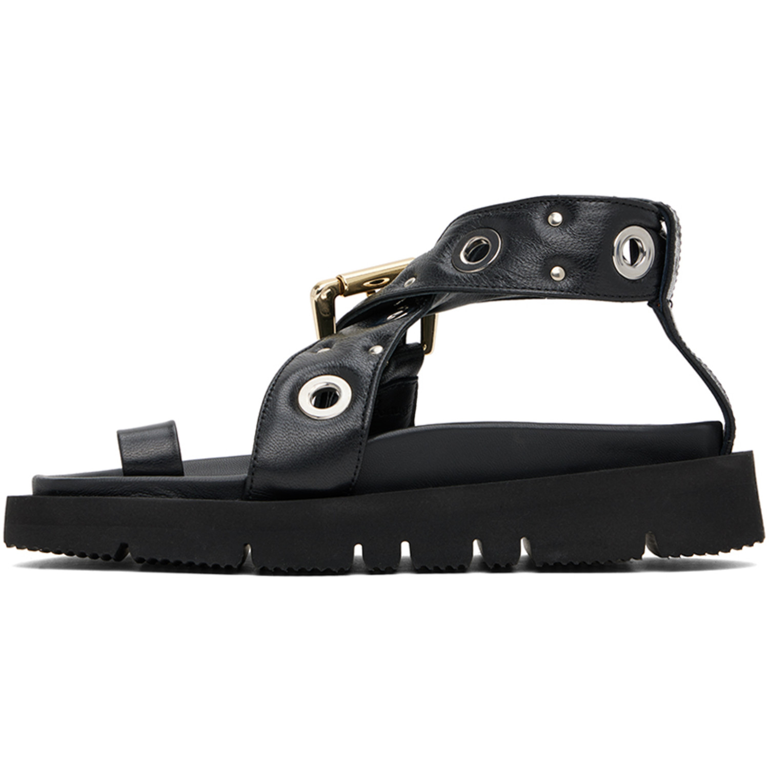  A.p.c. Black Natacha Ramsay-levi Edition Concarneau Sandals 