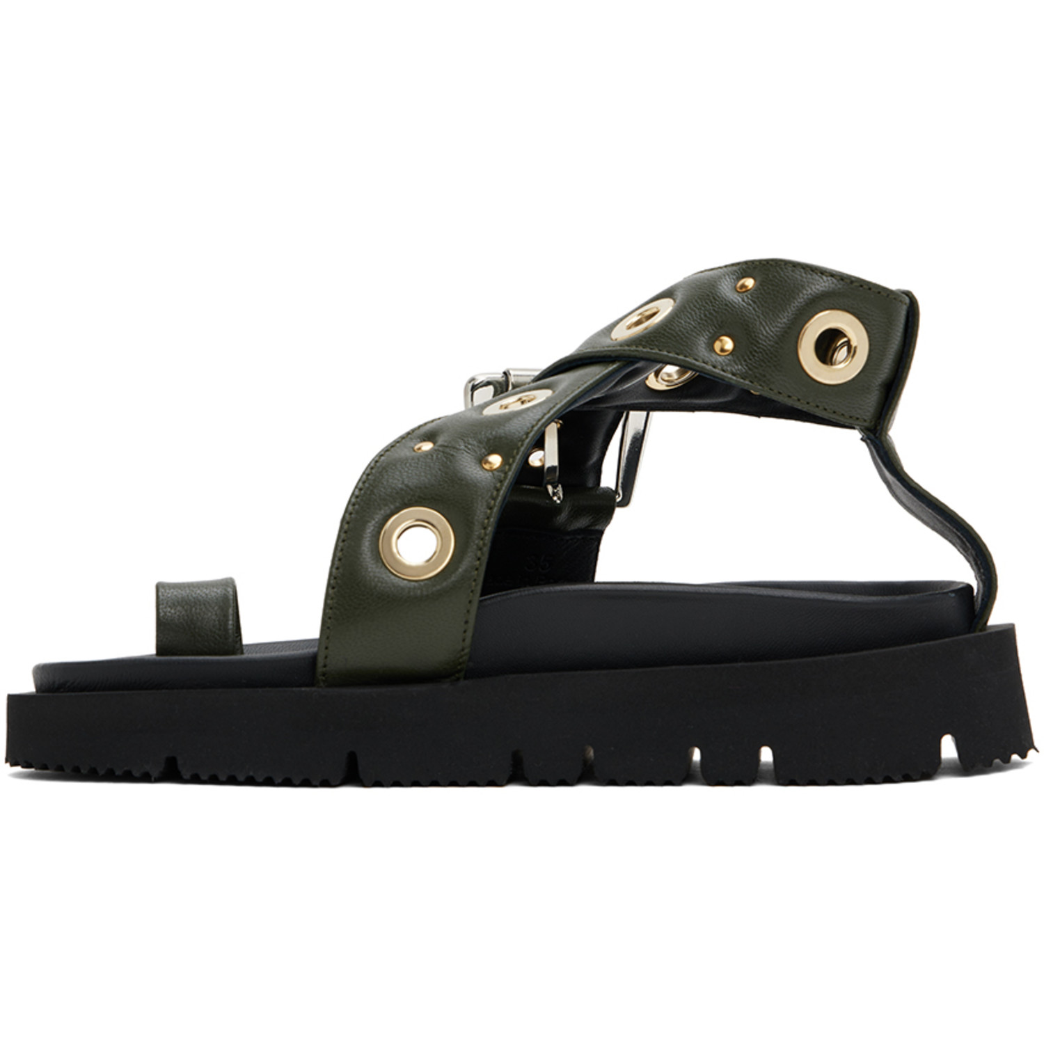  A.p.c. Khaki Natacha Ramsay-levi Edition Concarneau Sandals 