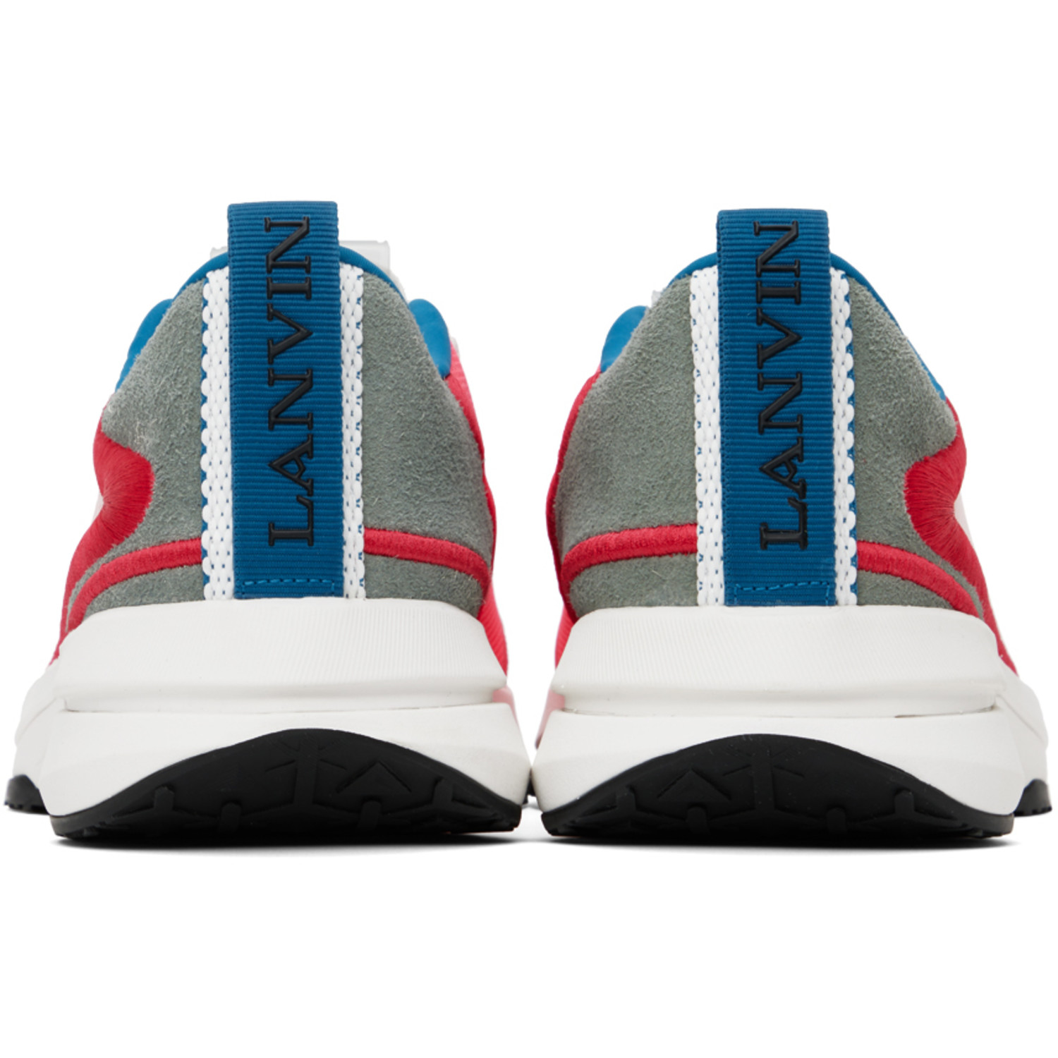  Lanvin Pink L-i Mesh Sneakers 