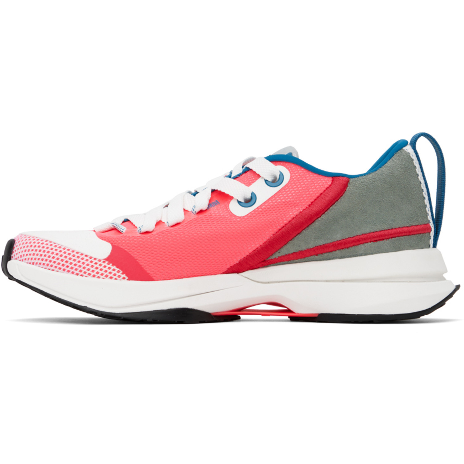  Lanvin Pink L-i Mesh Sneakers 