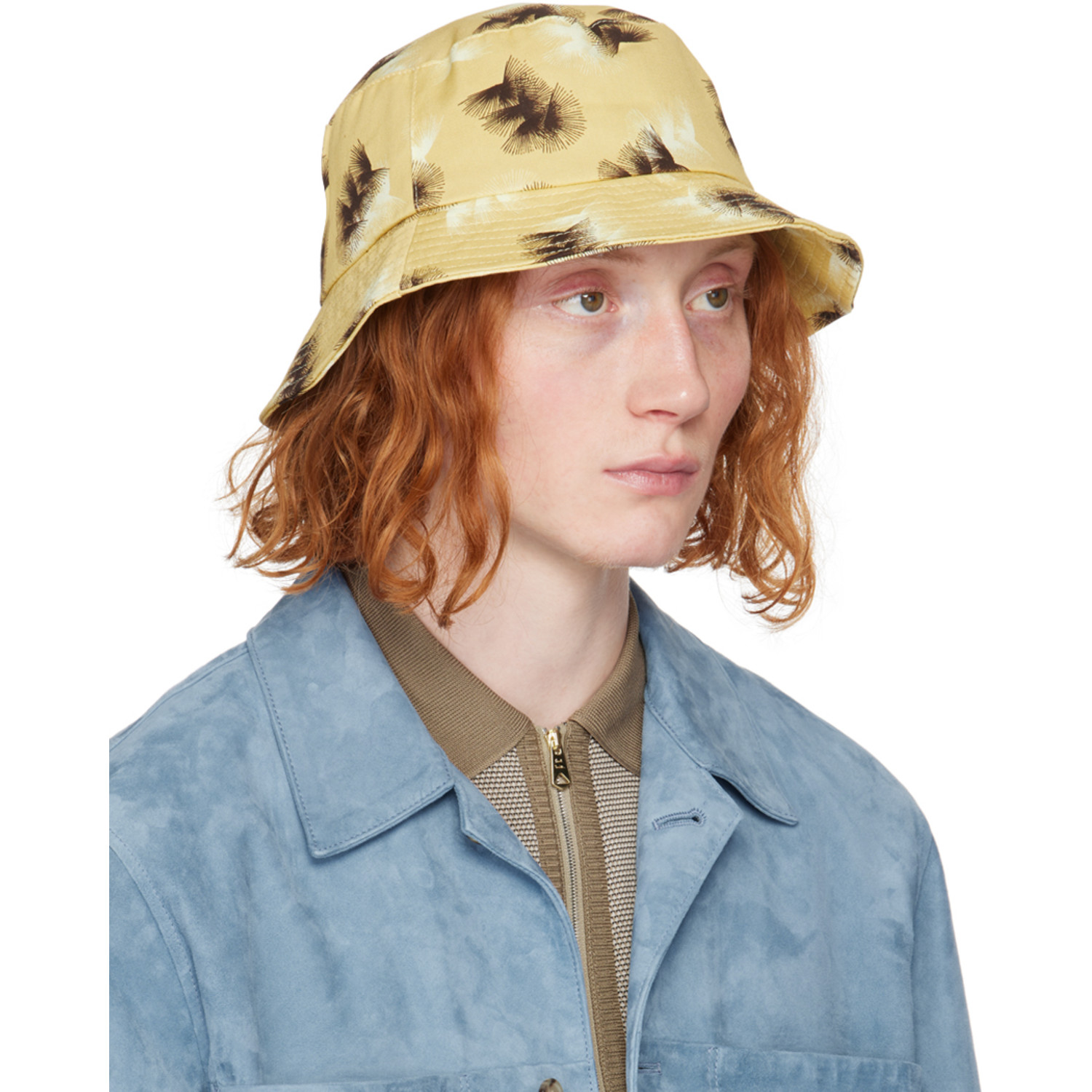  Paul Smith Yellow Sunflare Bucket Hat 