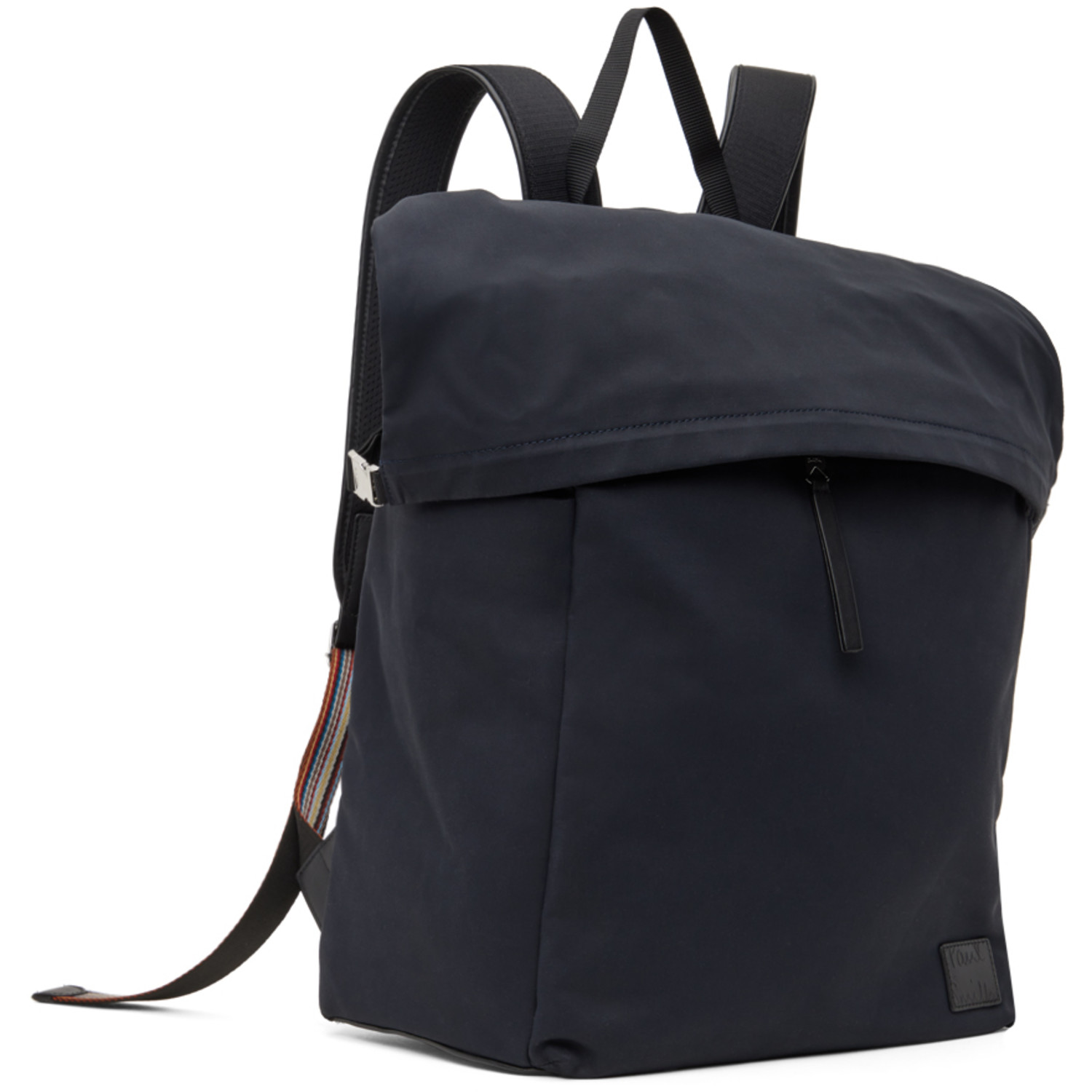  Paul Smith Navy Cotton-blend Canvas Backpack 