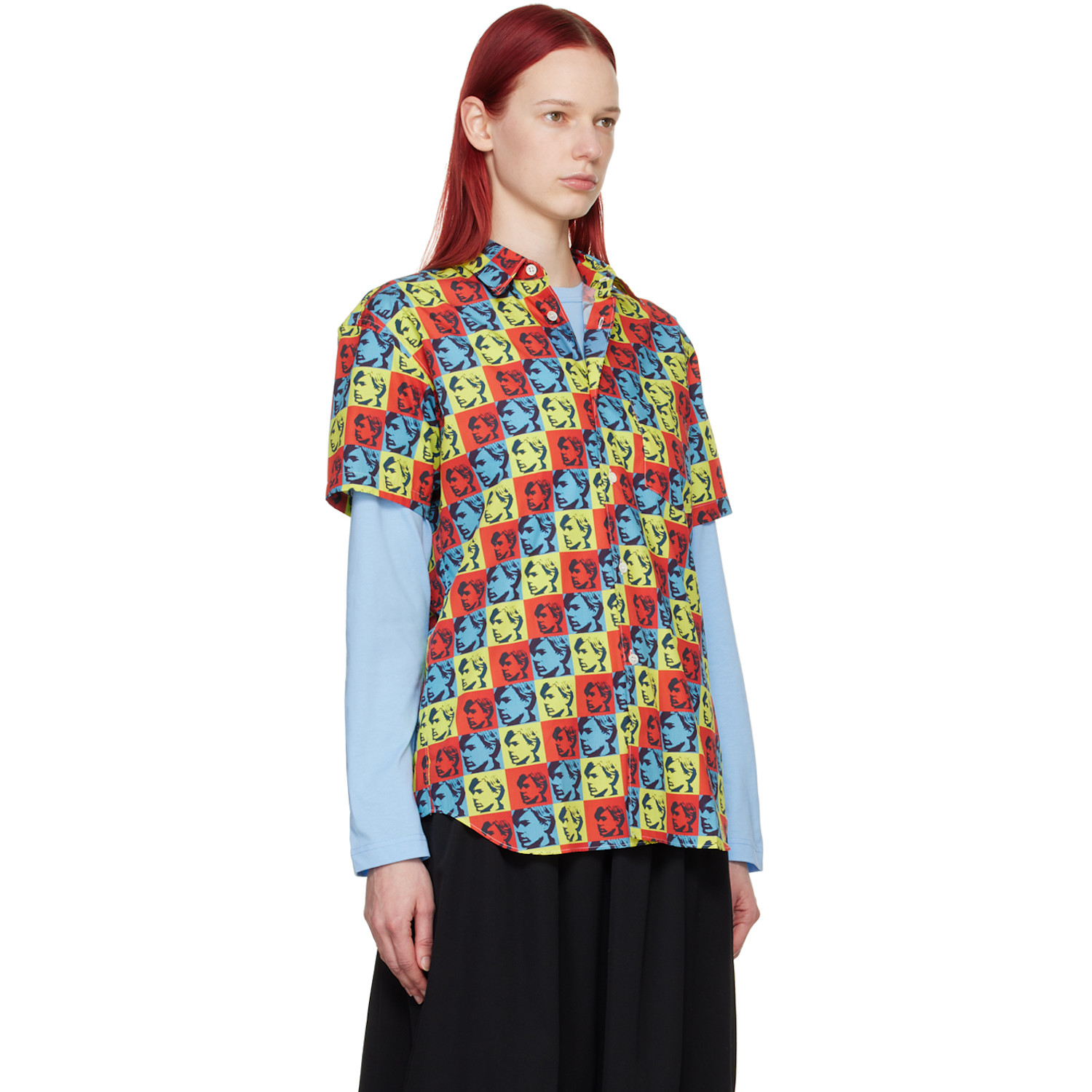  Comme Des Garçons Shirt Multicolor Andy Warhol Shirt 