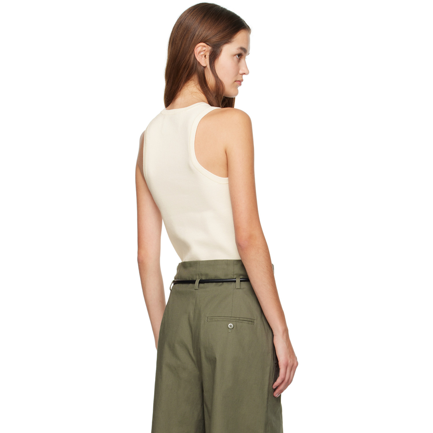  3.1 Phillip Lim Off-white Crewneck Tank Top 