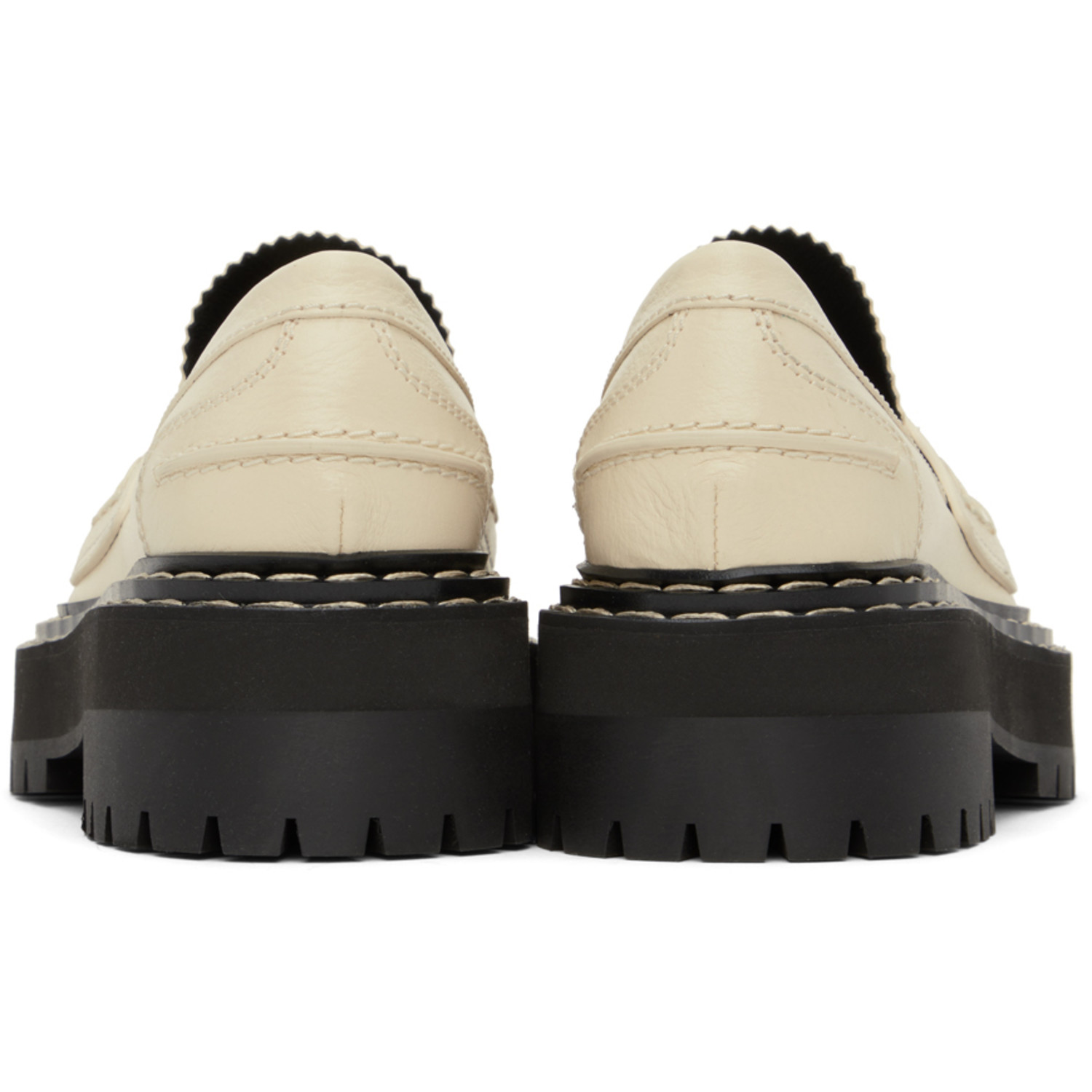  Proenza Schouler Off-white Lug Sole Platform Loafers 
