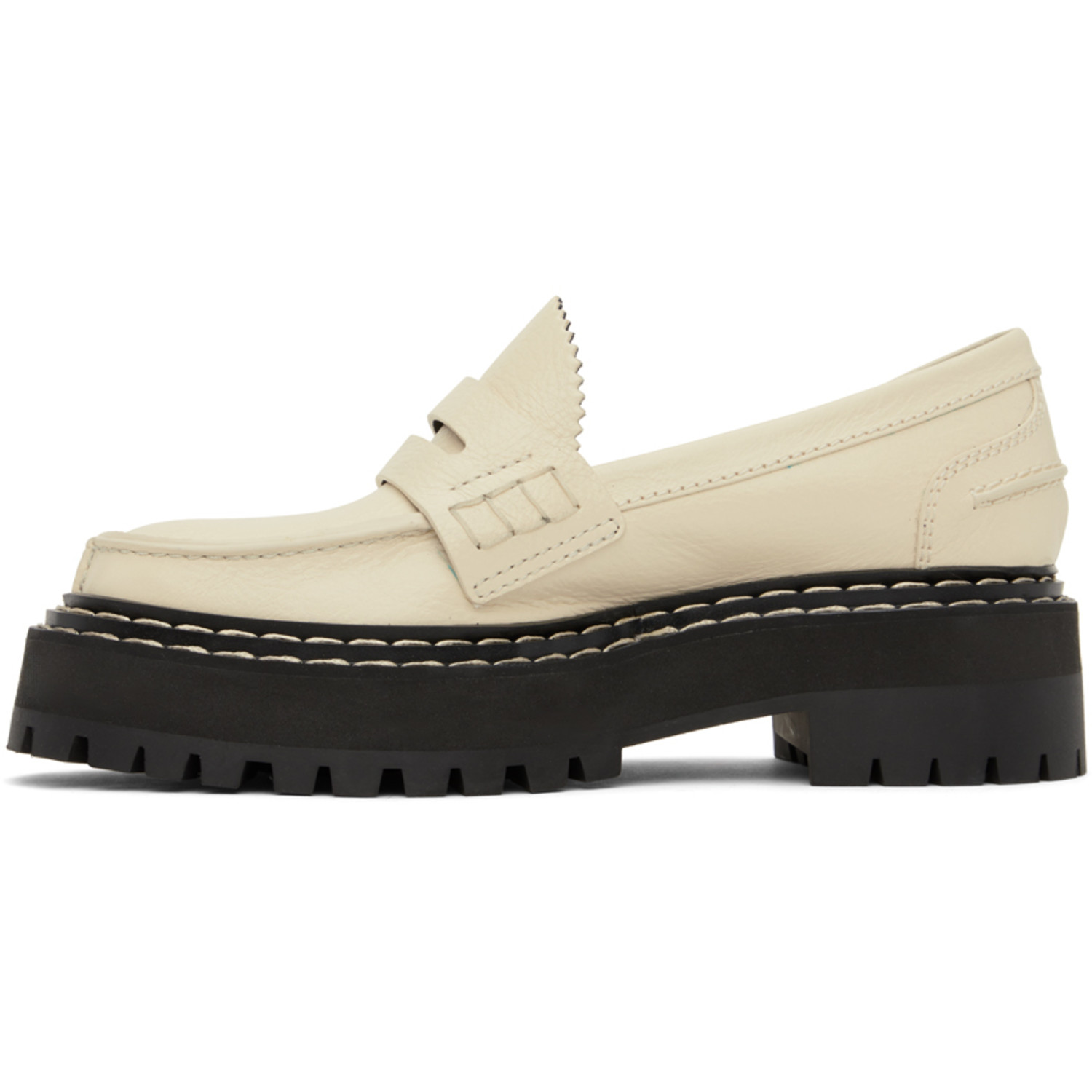  Proenza Schouler Off-white Lug Sole Platform Loafers 