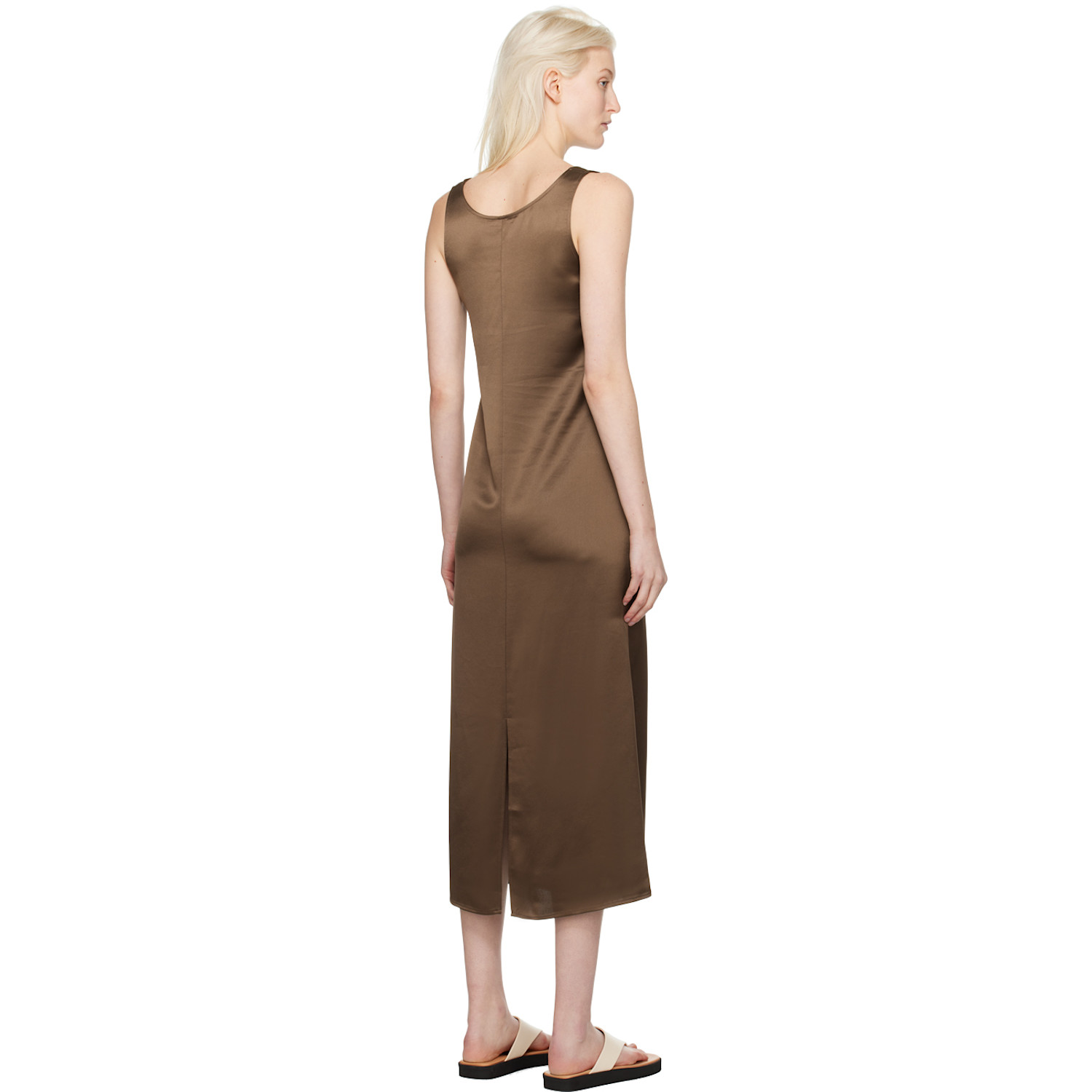  By Malene Birger Brown Jerrica Midi Dress 
