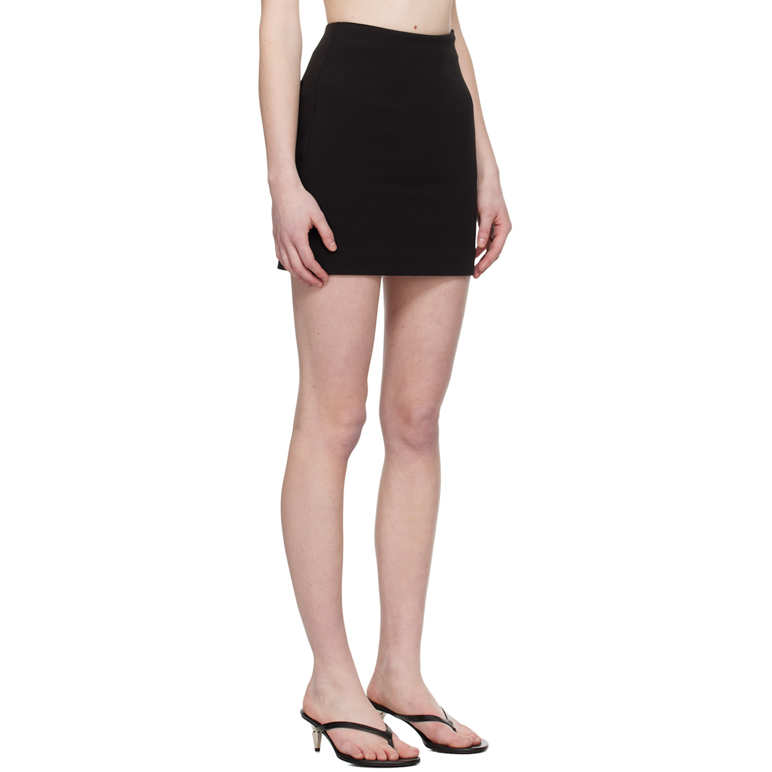  By Malene Birger Black Fabiene Miniskirt 